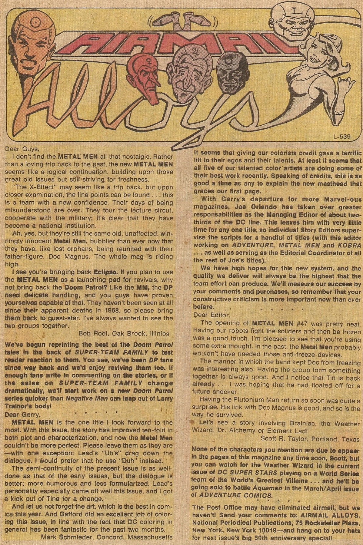 Read online Metal Men (1963) comic -  Issue #49 - 32