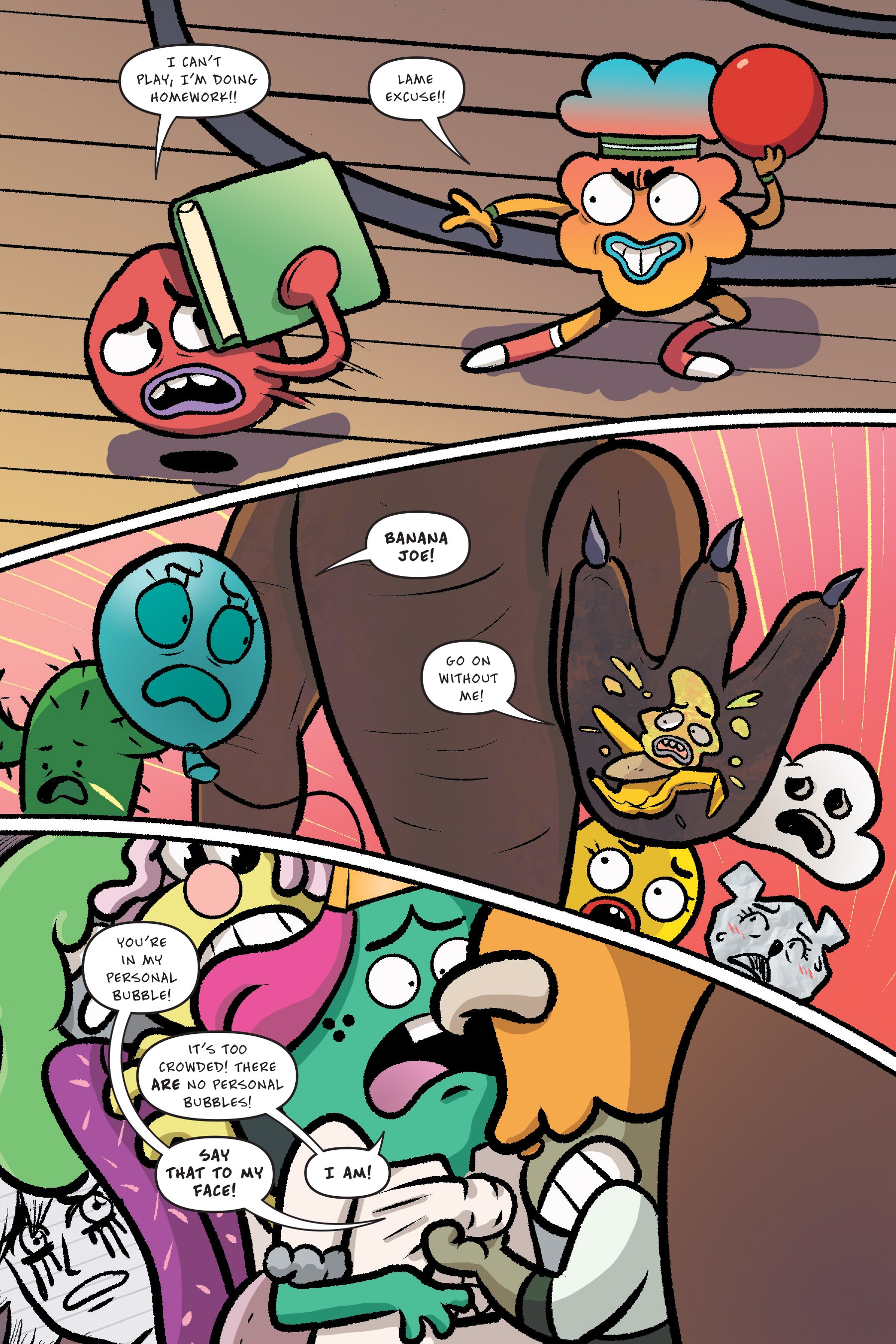 Read online The Amazing World of Gumball: The Storm comic -  Issue # TPB - 106