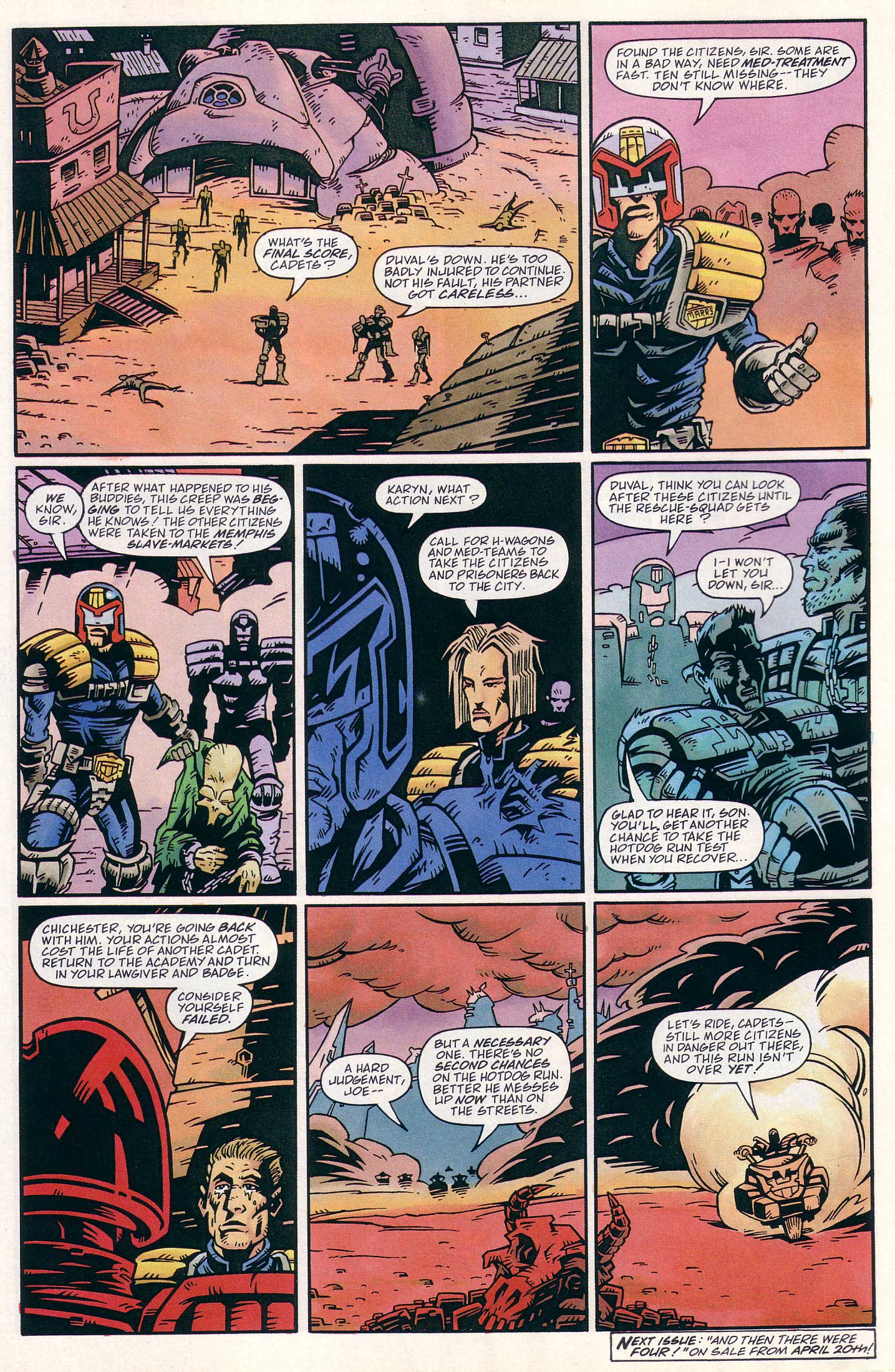 Read online Judge Dredd Lawman of the Future comic -  Issue #20 - 12