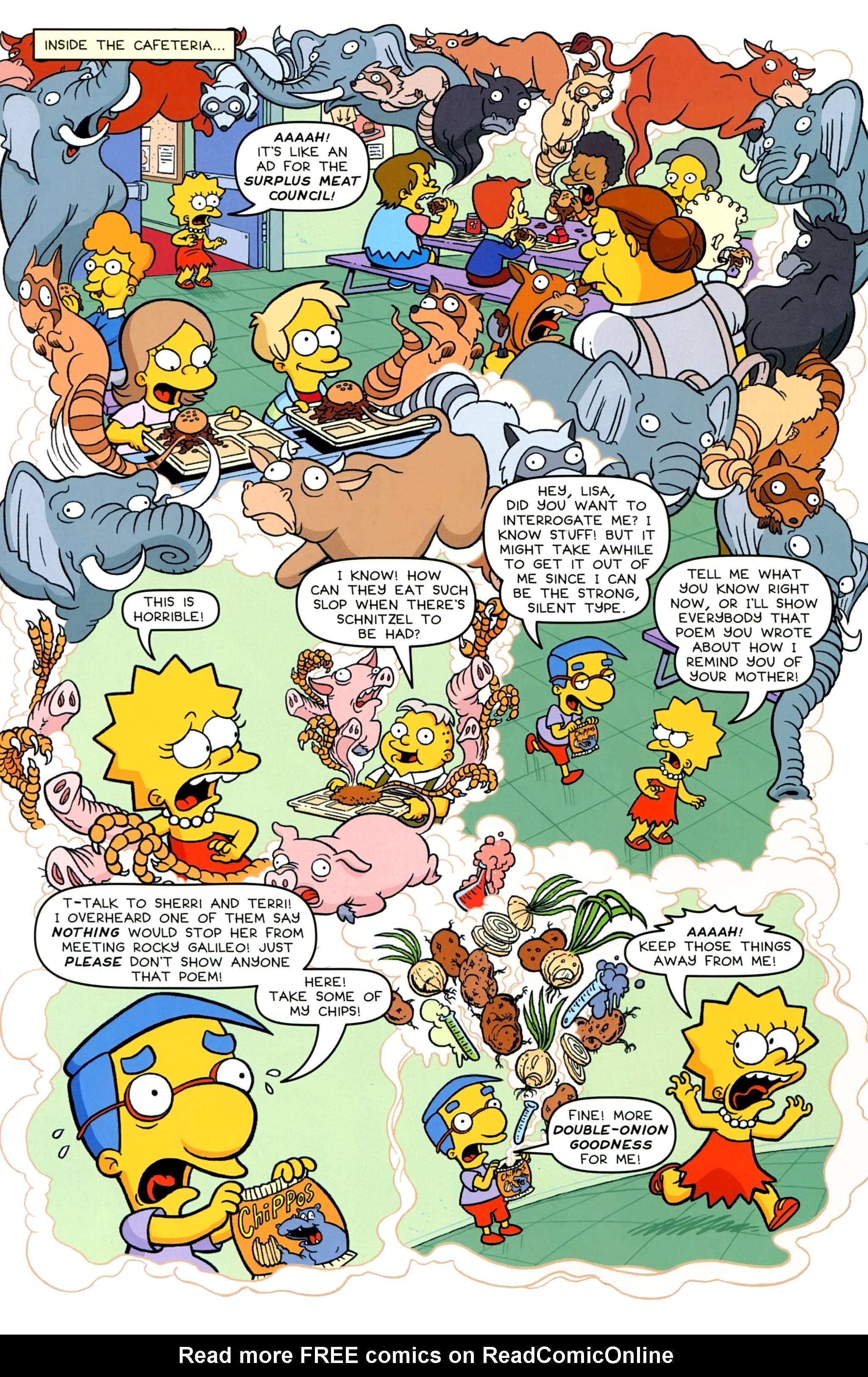 Read online Simpsons Comics comic -  Issue #231 - 19