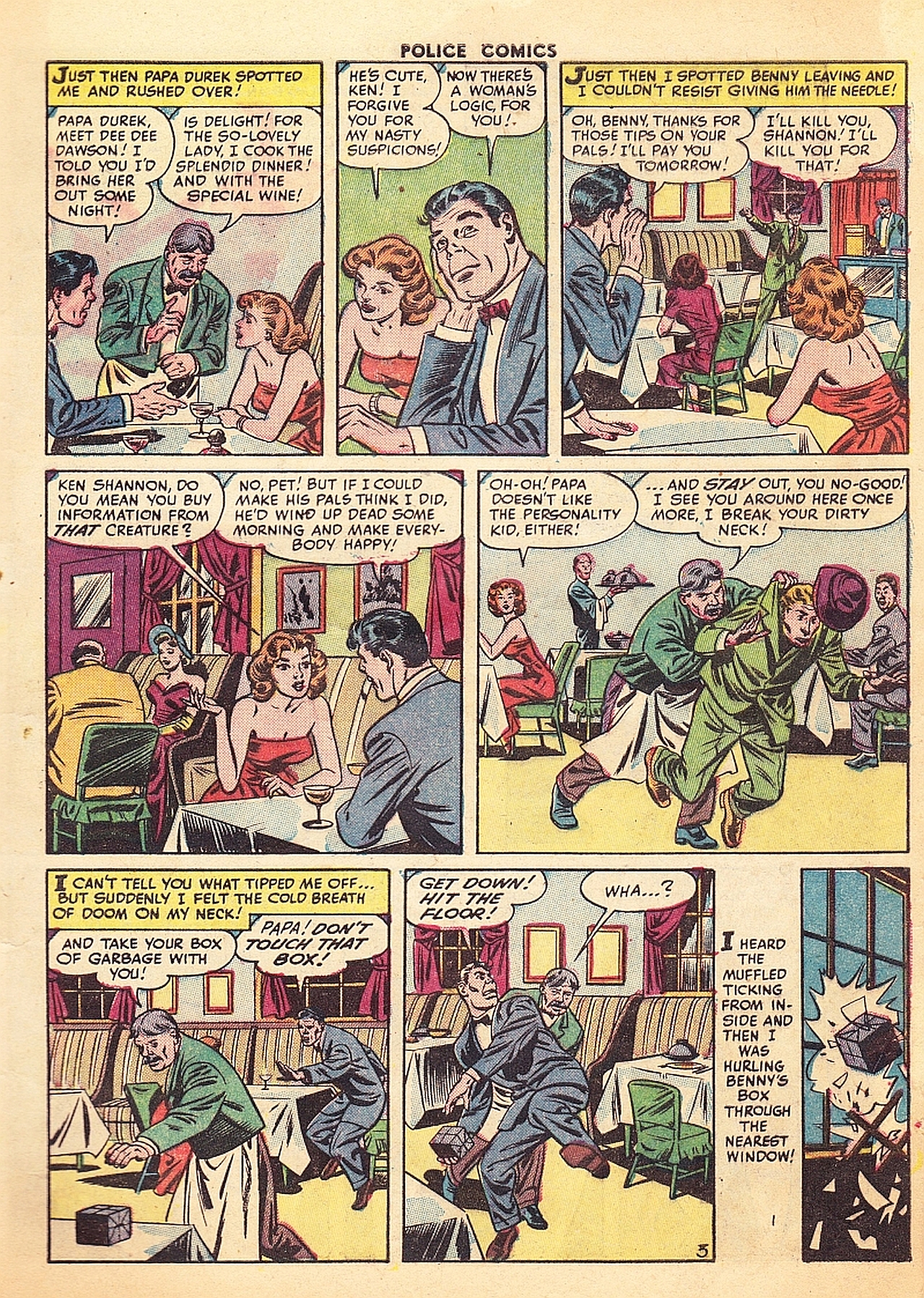 Read online Police Comics comic -  Issue #110 - 7