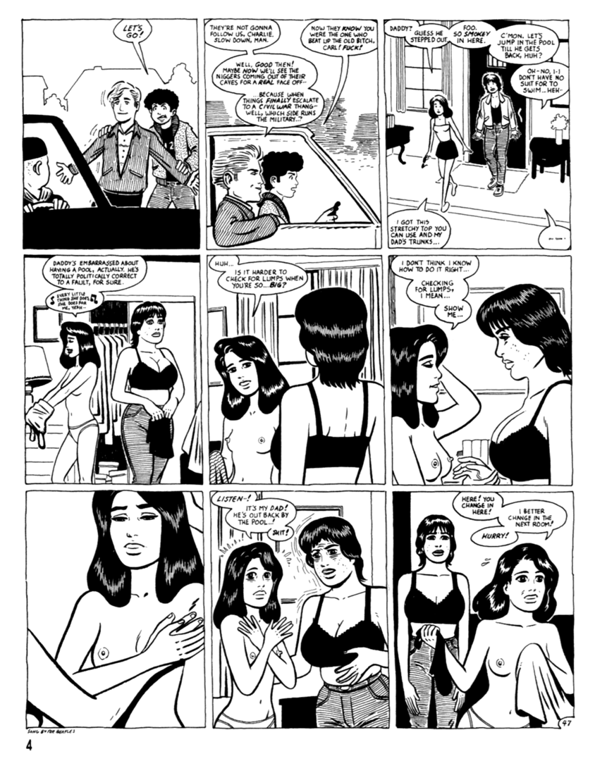 Read online Love and Rockets (1982) comic -  Issue #38 - 6