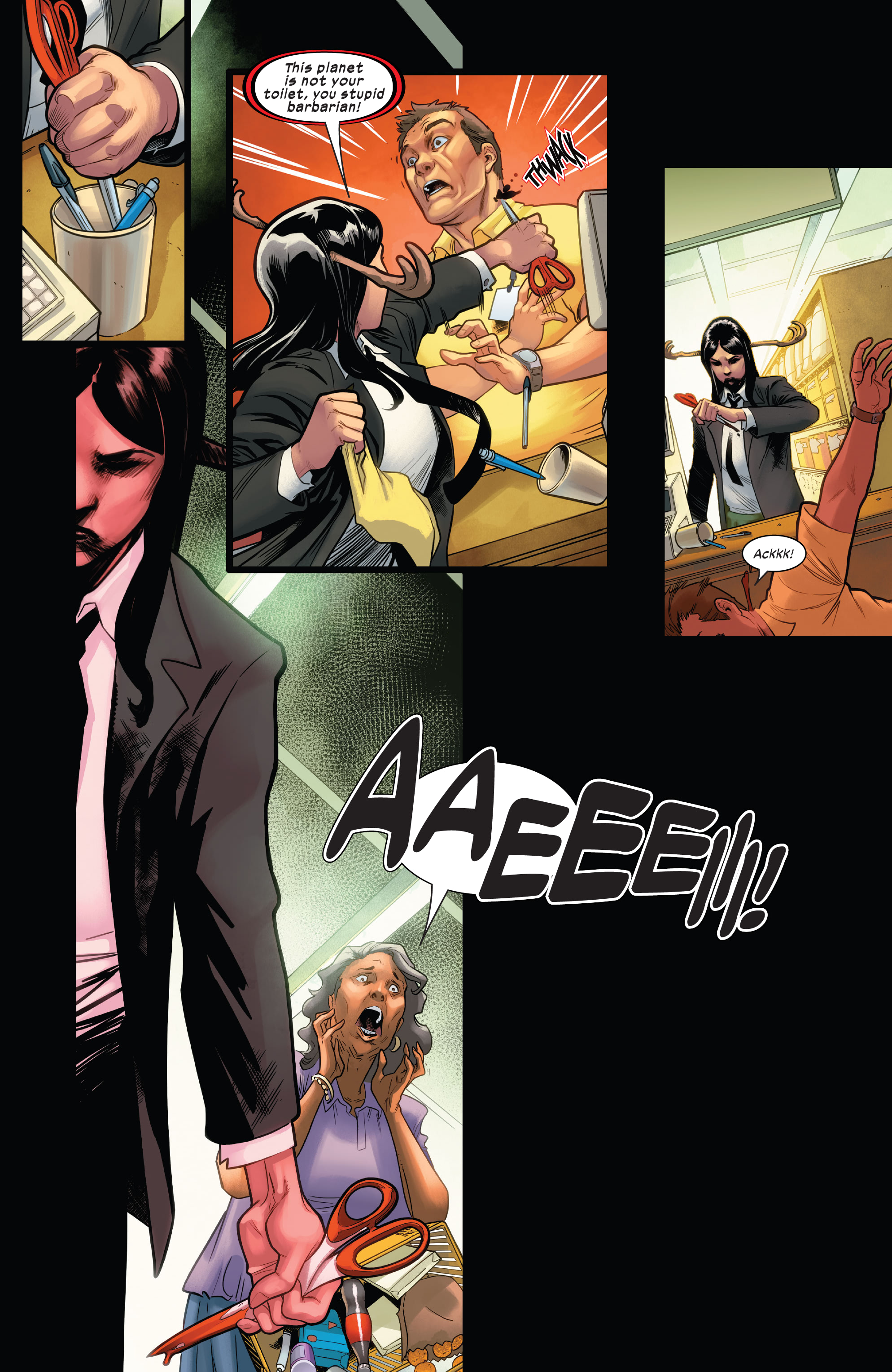 Read online X-Men Unlimited: X-Men Green comic -  Issue #1 - 8