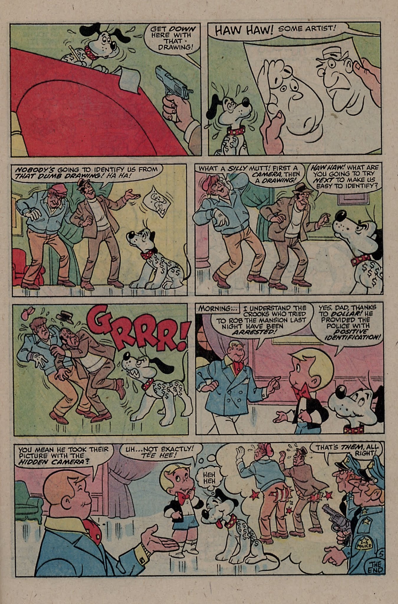 Read online Richie Rich & Dollar the Dog comic -  Issue #7 - 9