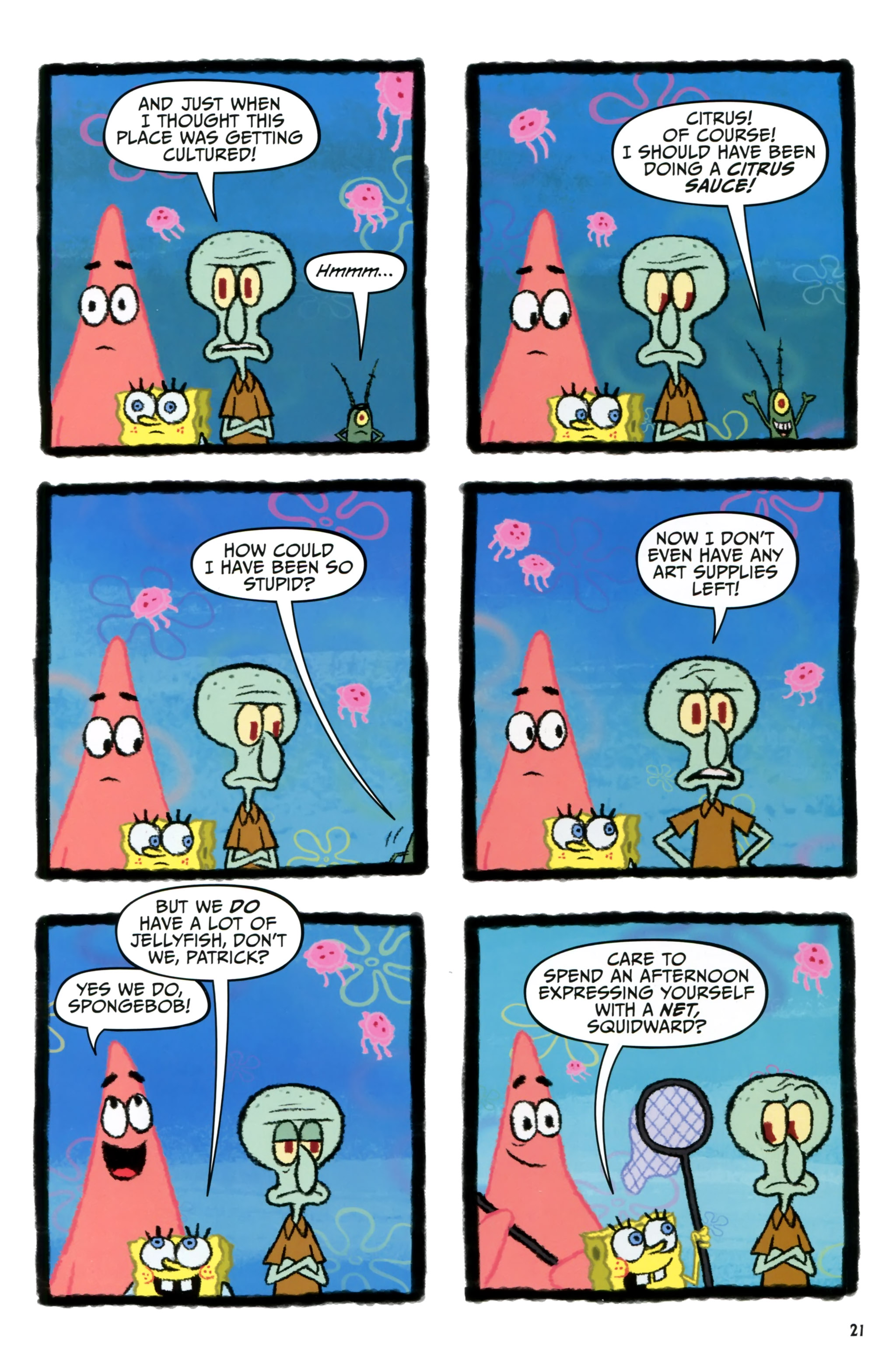 Read online Spongebob Freestyle Funnies comic -  Issue # FCBD 2015 - 23
