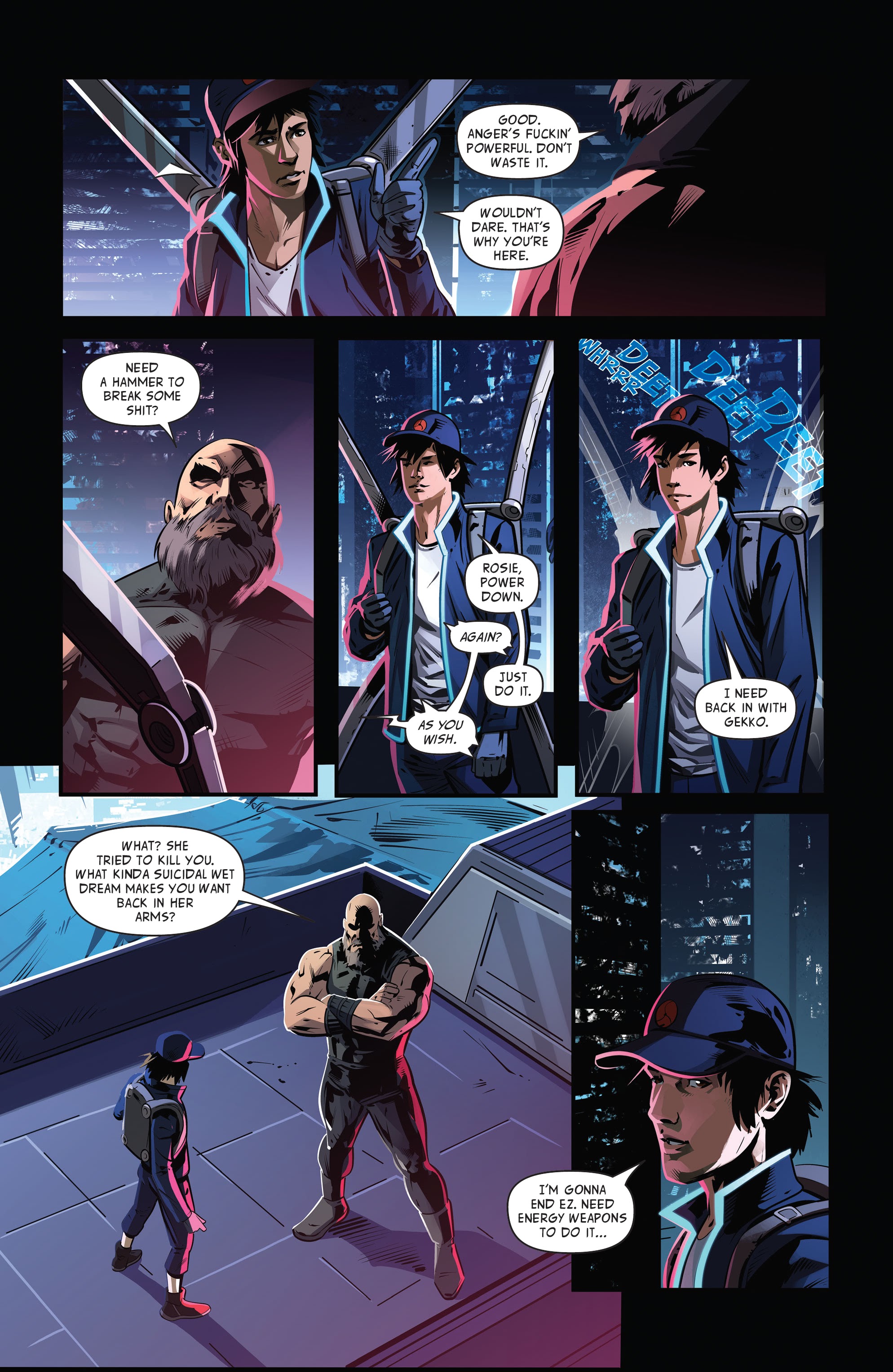 Read online Neon Future (2020) comic -  Issue #3 - 6