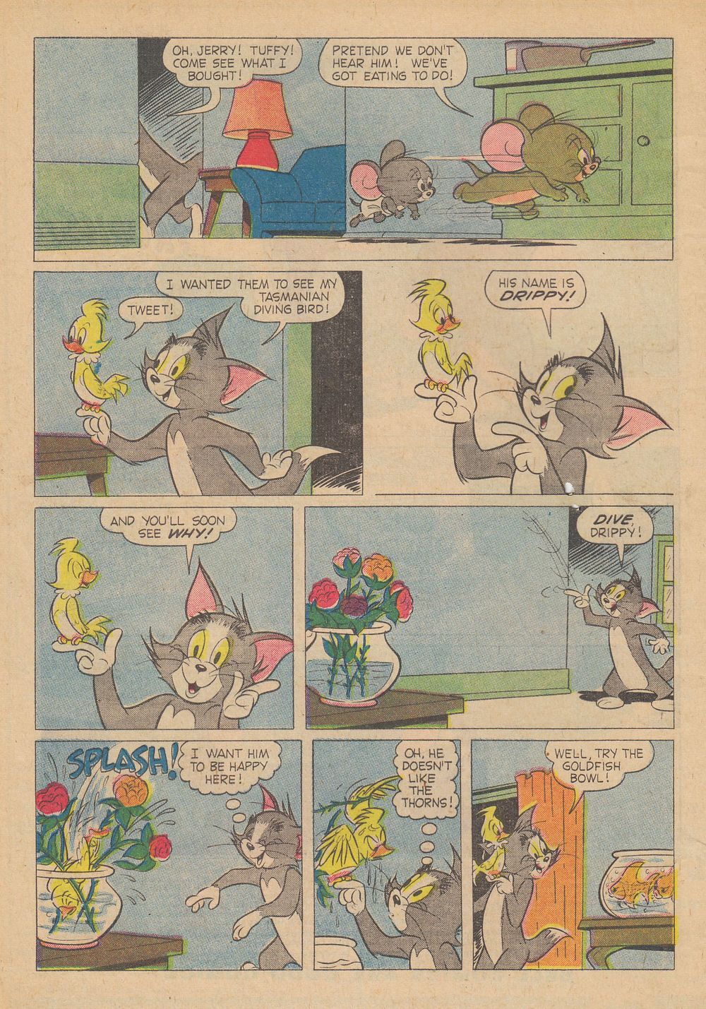 Read online Tom & Jerry Comics comic -  Issue #174 - 4