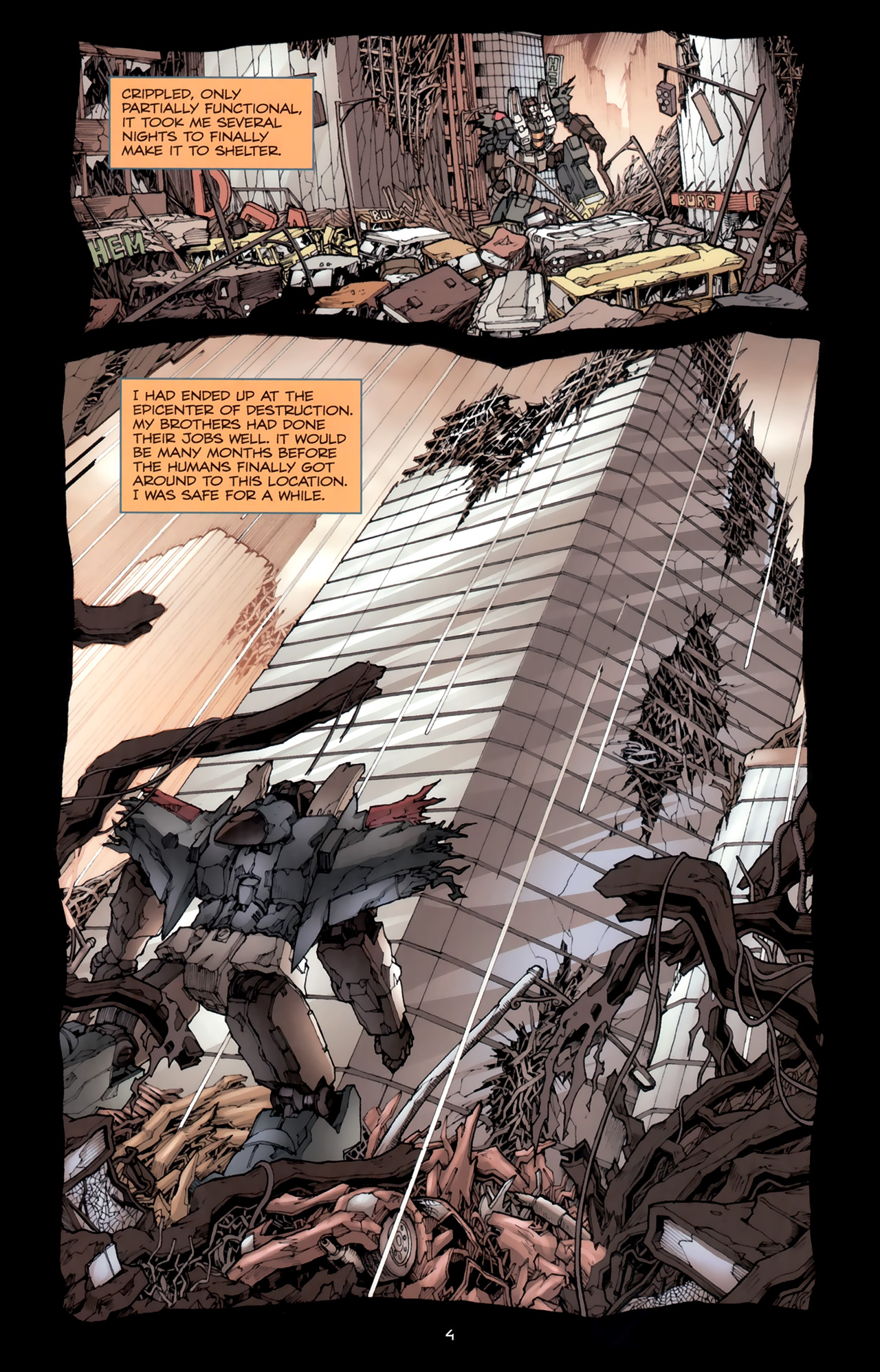 Read online The Transformers (2009) comic -  Issue #4 - 7