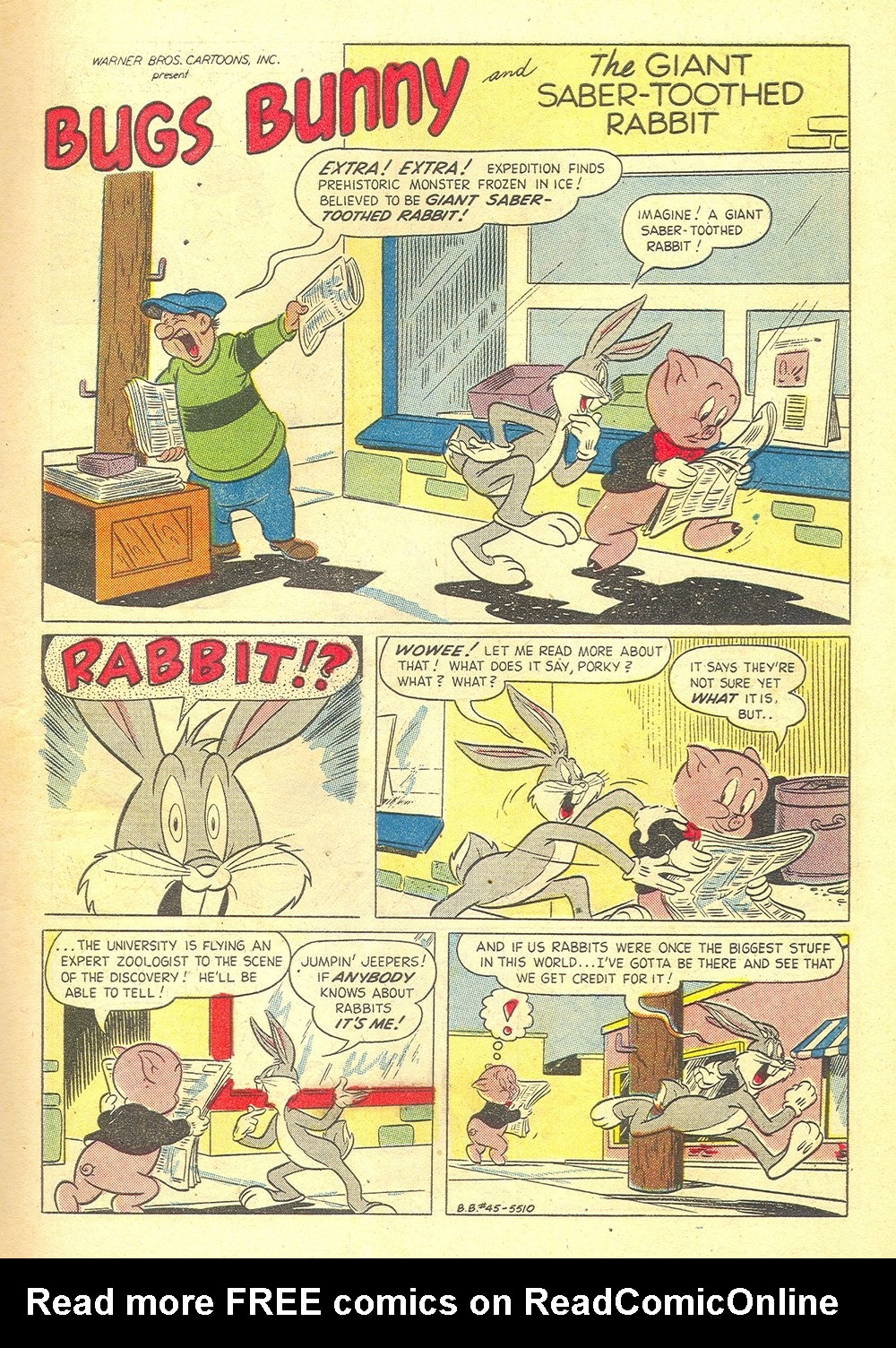 Read online Bugs Bunny comic -  Issue #45 - 3