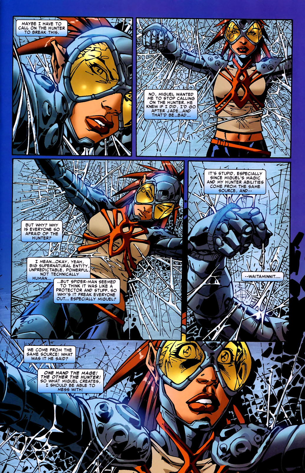 Read online Araña: Heart of the Spider comic -  Issue #9 - 4