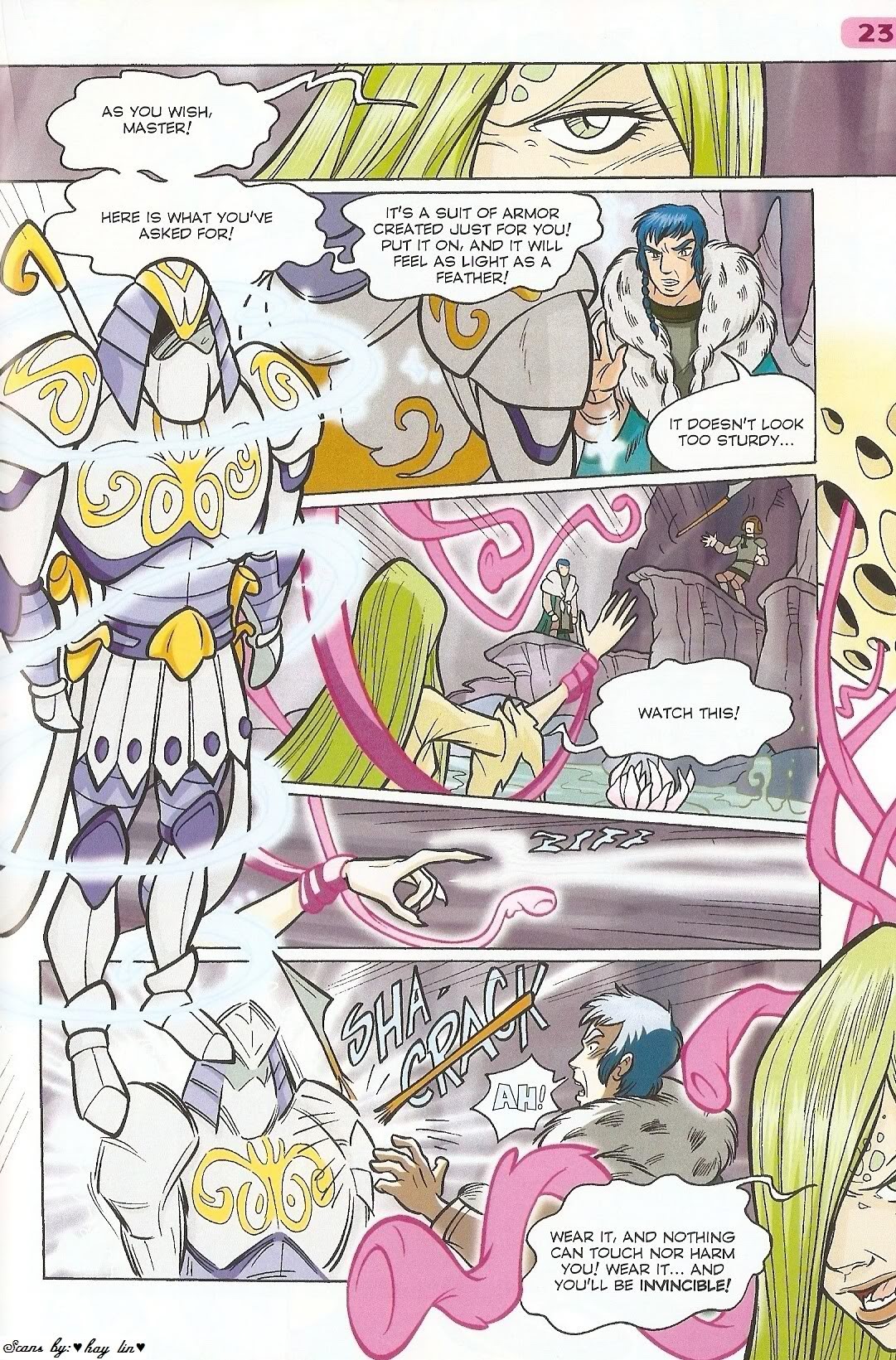 Read online W.i.t.c.h. comic -  Issue #33 - 11
