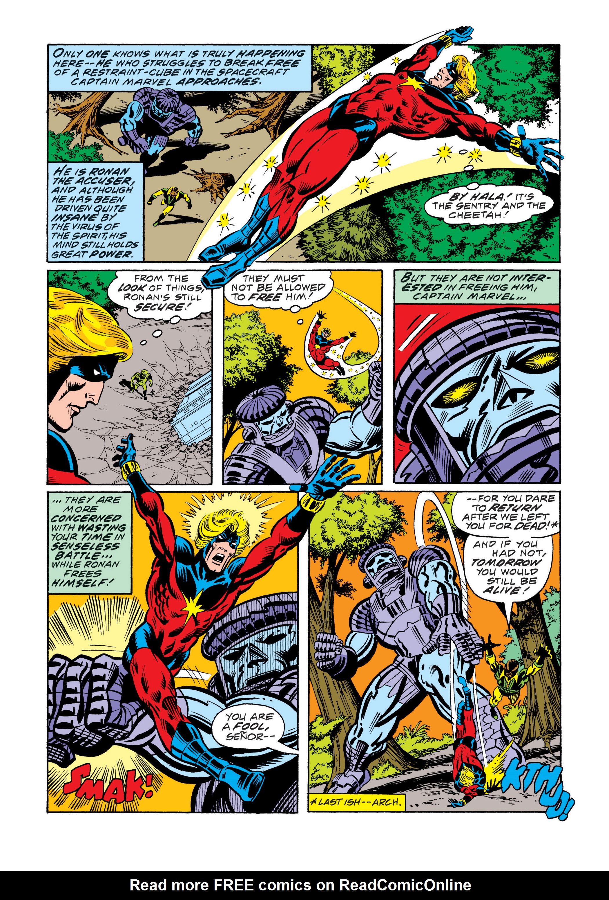 Read online Marvel Masterworks: Captain Marvel comic -  Issue # TPB 5 (Part 1) - 54