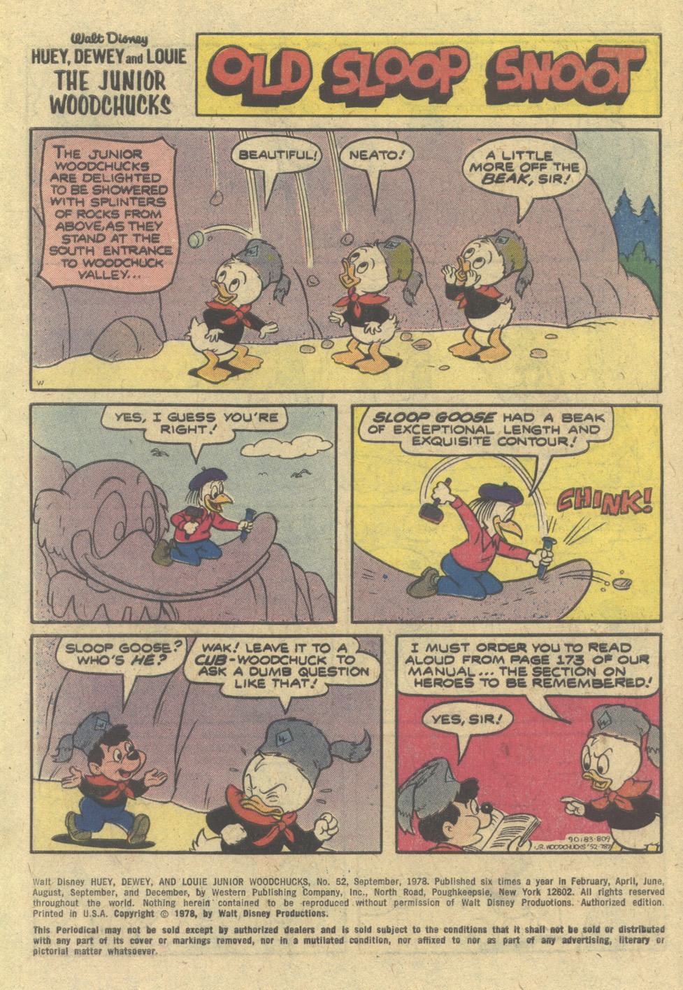 Read online Huey, Dewey, and Louie Junior Woodchucks comic -  Issue #52 - 3