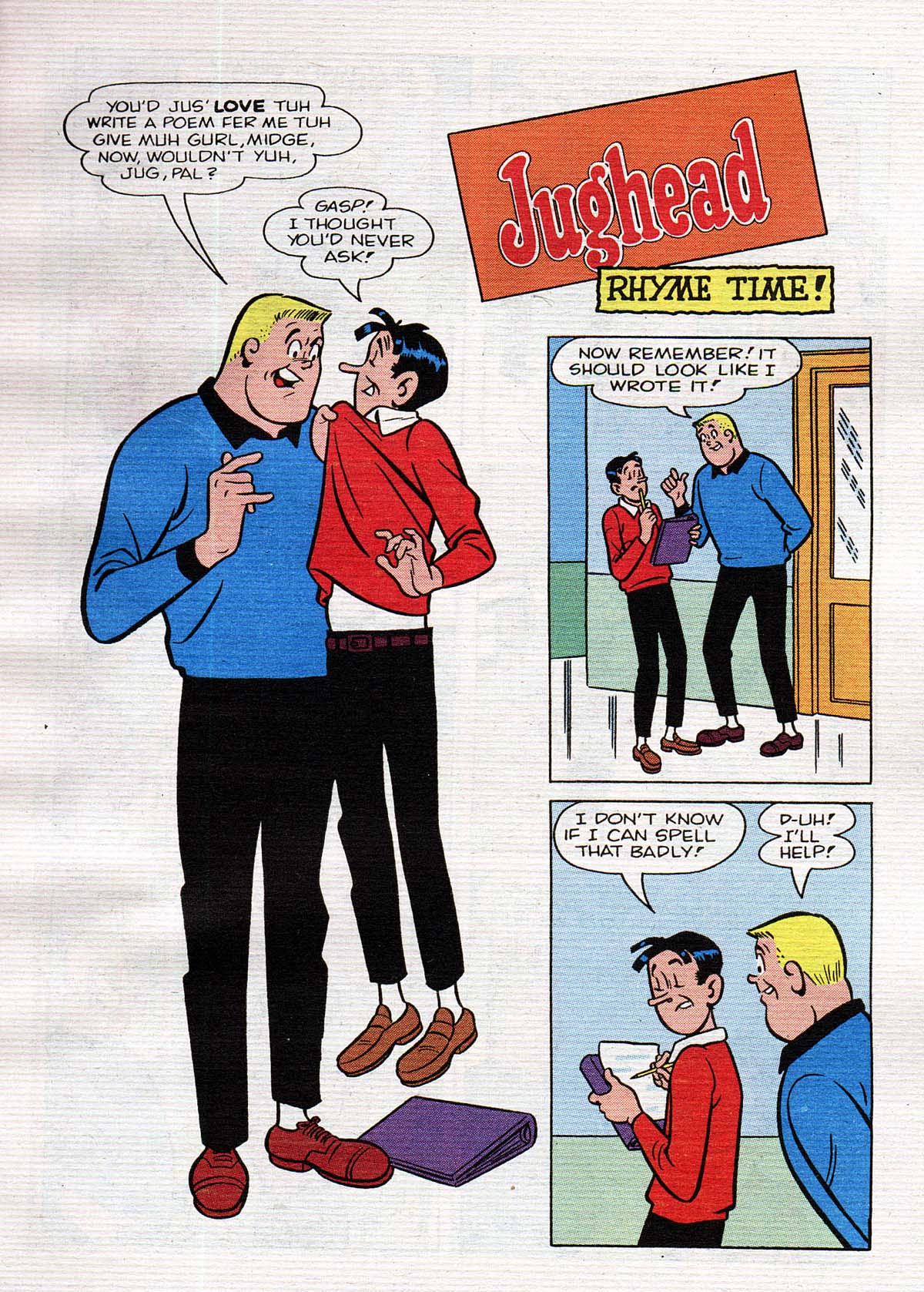 Read online Jughead's Double Digest Magazine comic -  Issue #107 - 12