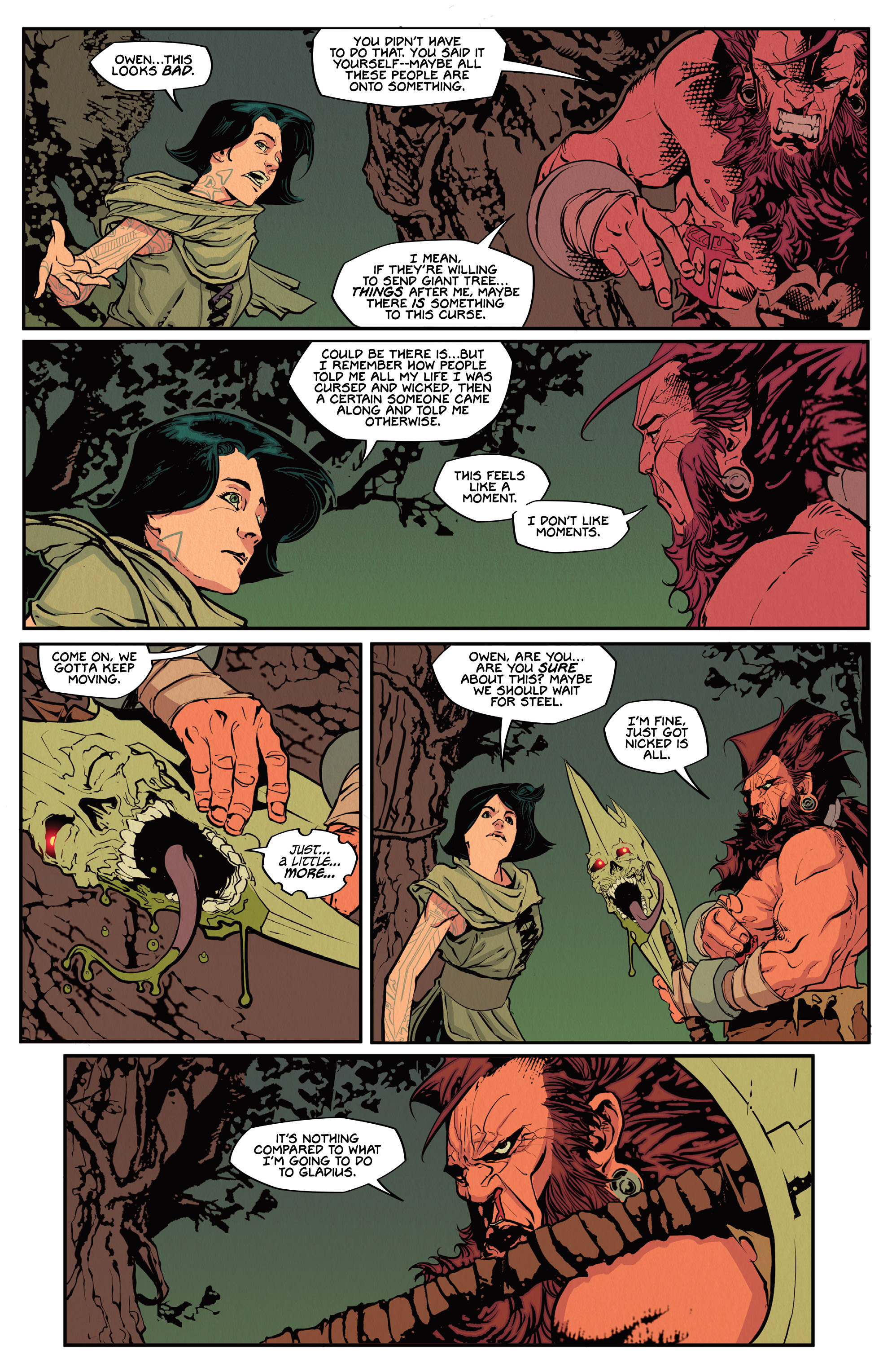 Read online Barbaric: Axe to Grind comic -  Issue #3 - 14