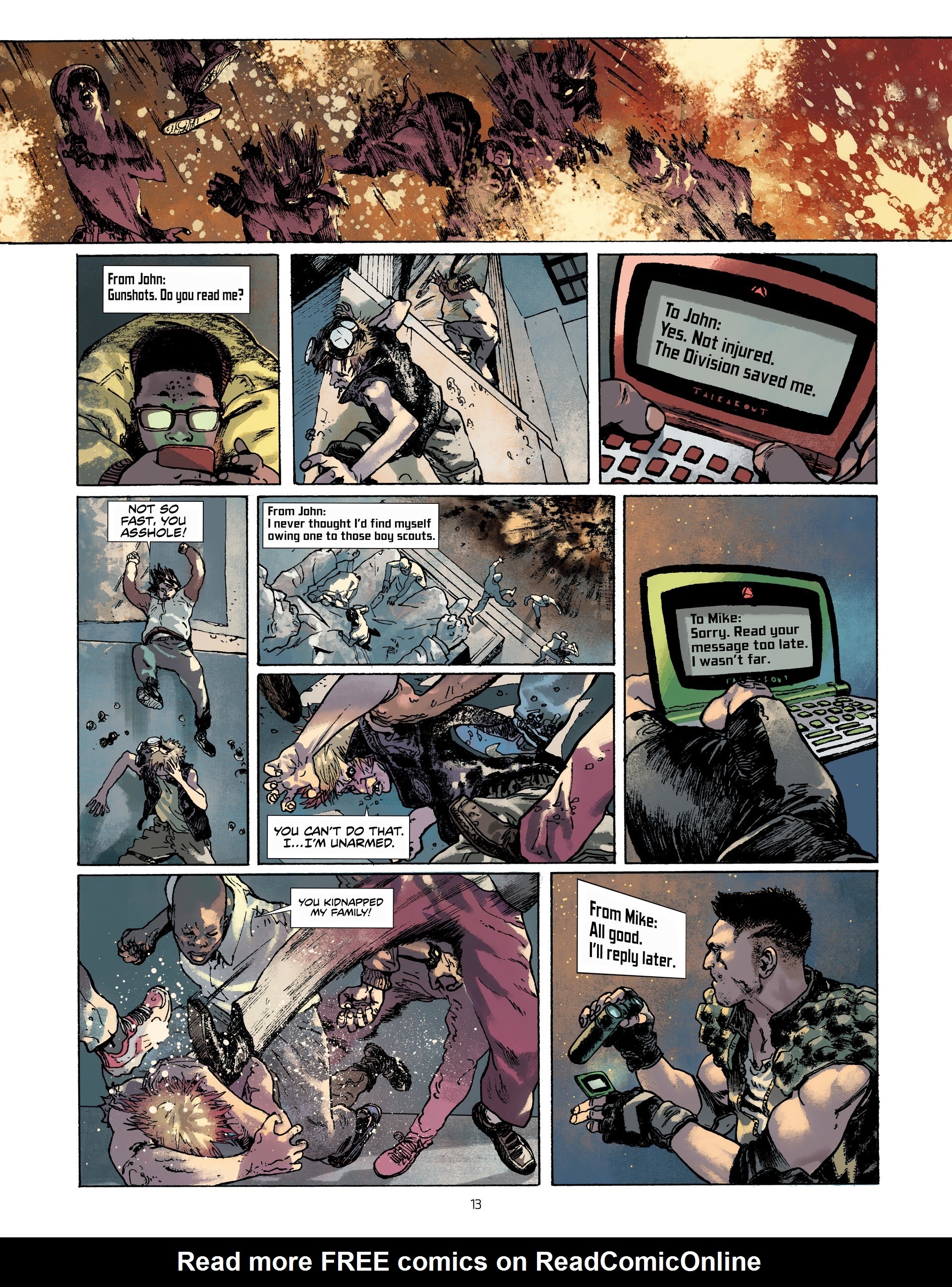 Read online Tom Clancy's The Division: Remission comic -  Issue # Full - 14