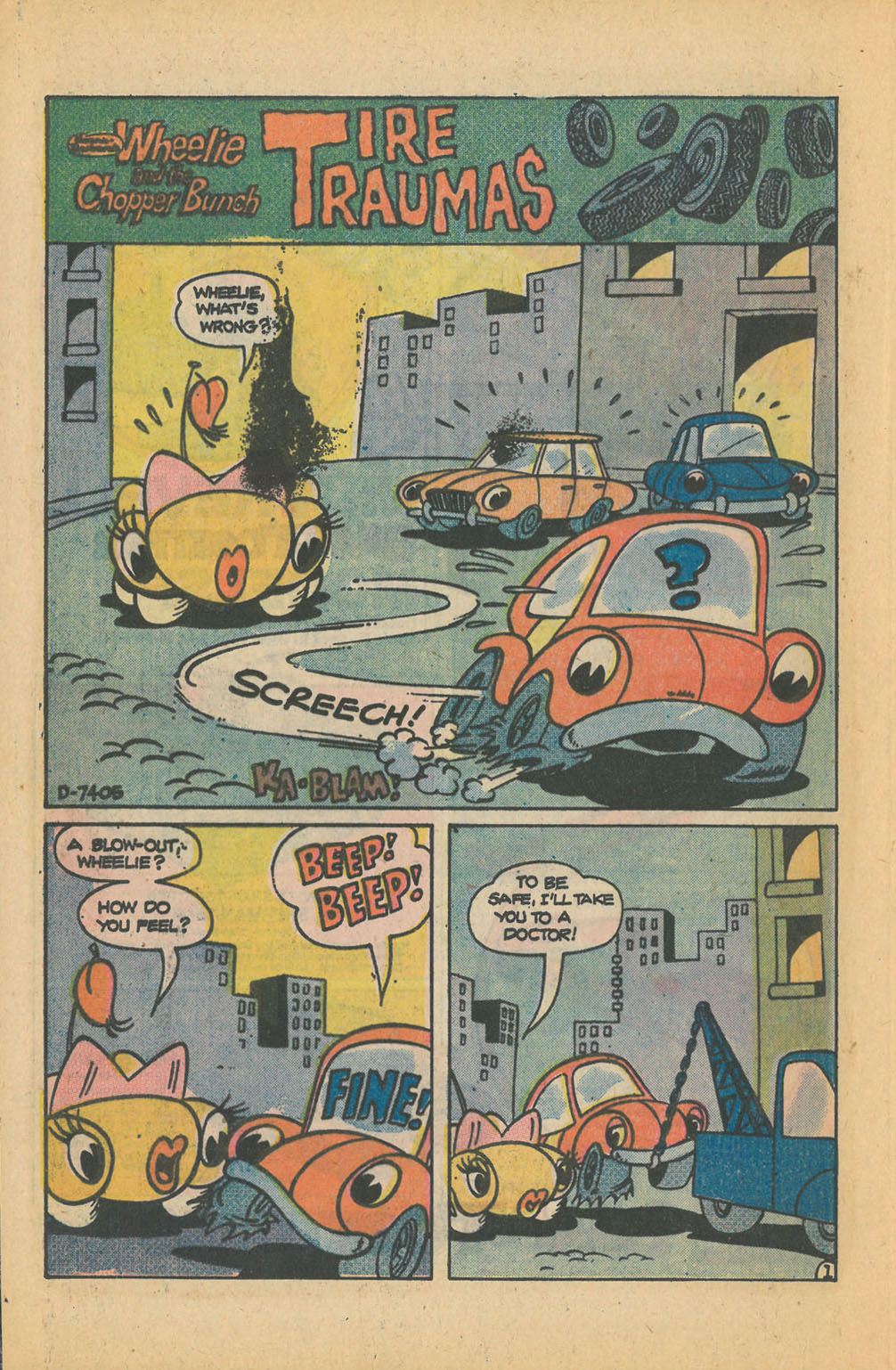 Read online Wheelie and the Chopper Bunch comic -  Issue #6 - 23