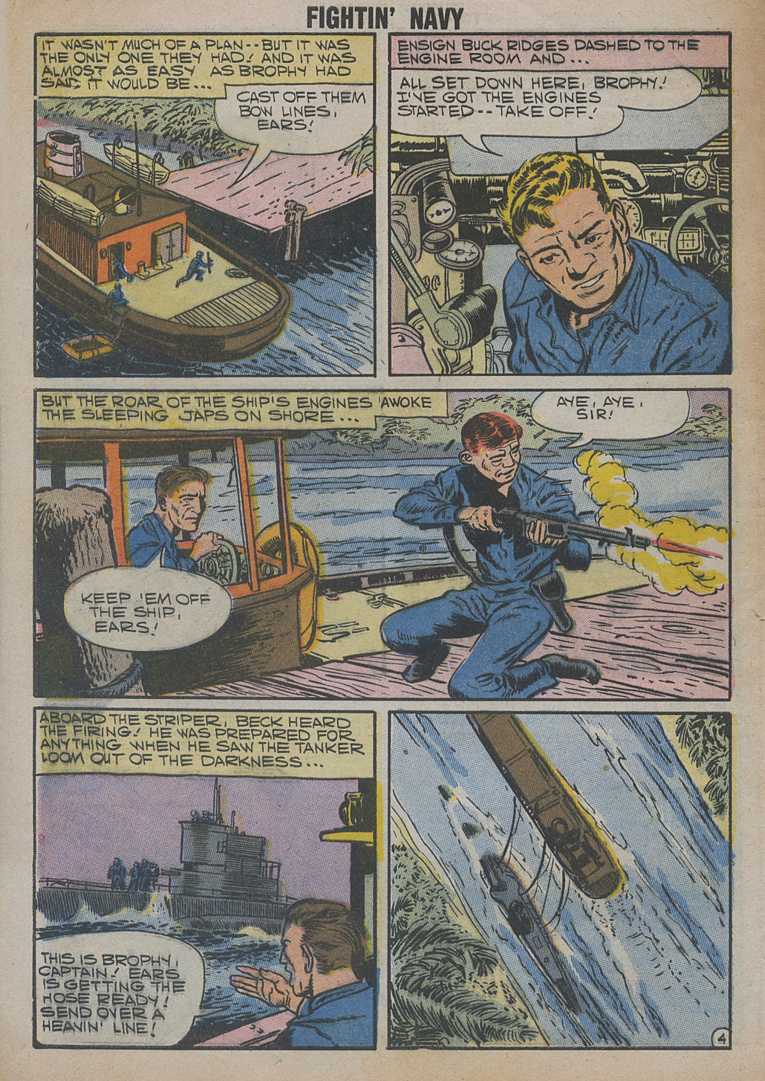 Read online Fightin' Navy comic -  Issue #82 - 6