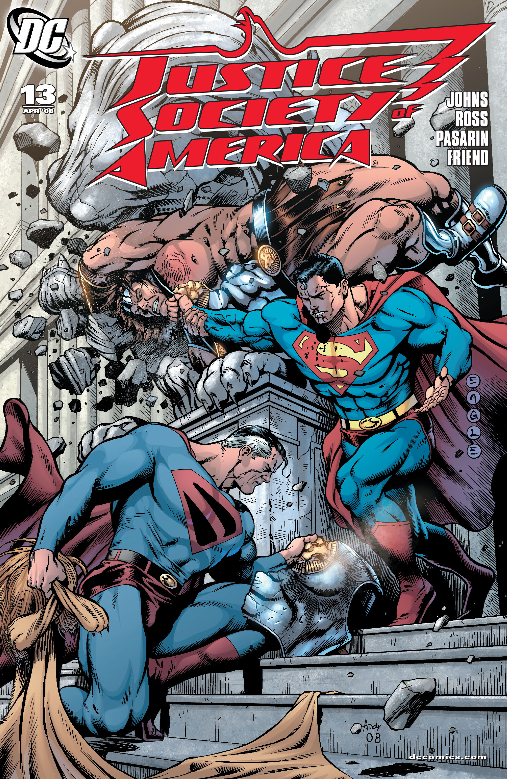 Read online Justice Society of America (2007) comic -  Issue #13 - 2