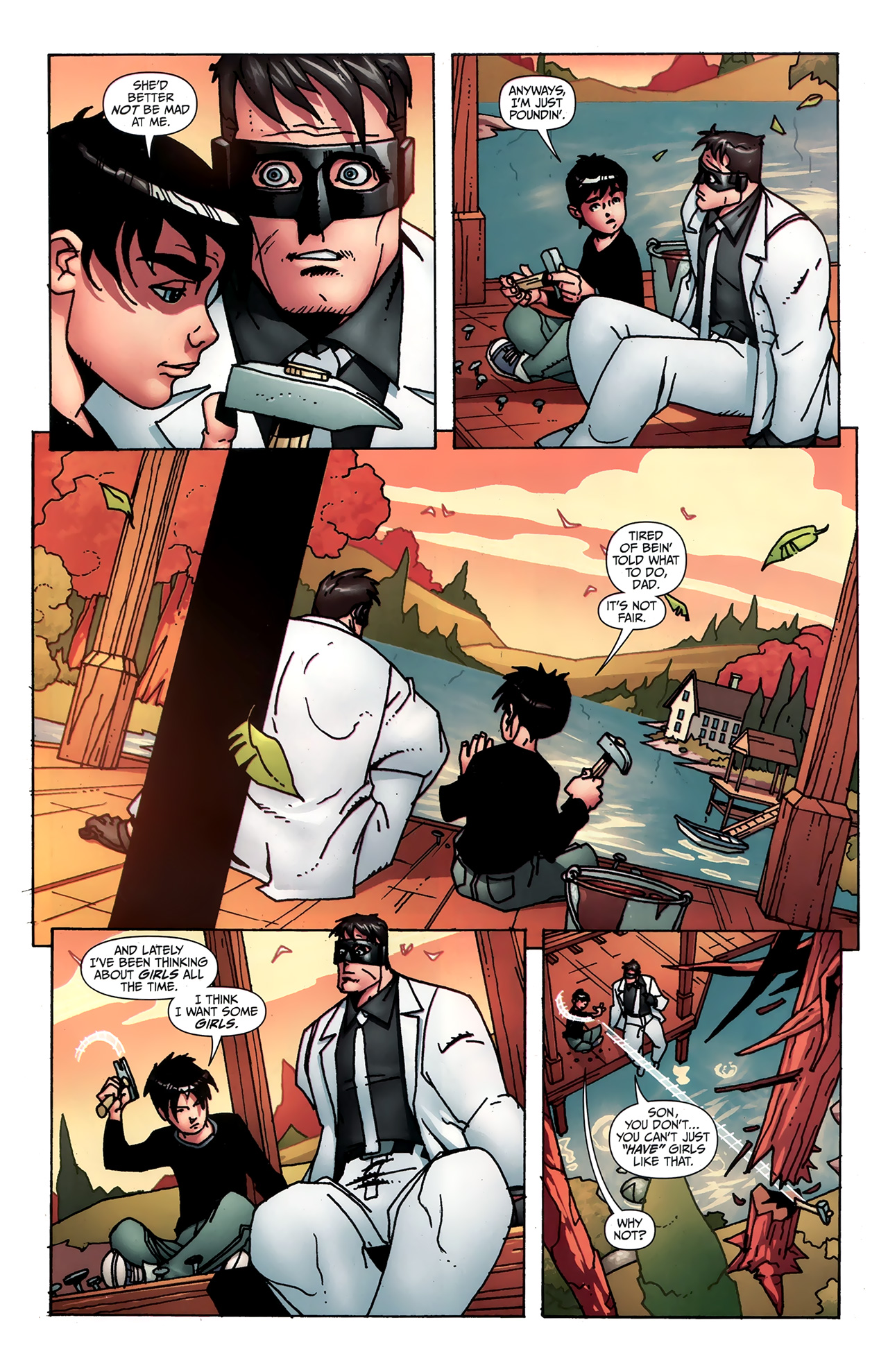 Read online Welcome To Tranquility: One Foot In The Grave comic -  Issue #3 - 5