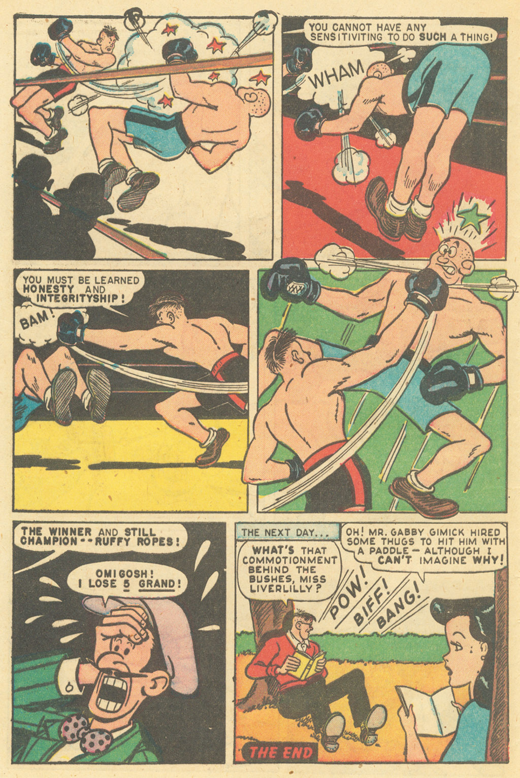 Read online Margie Comics comic -  Issue #38 - 40