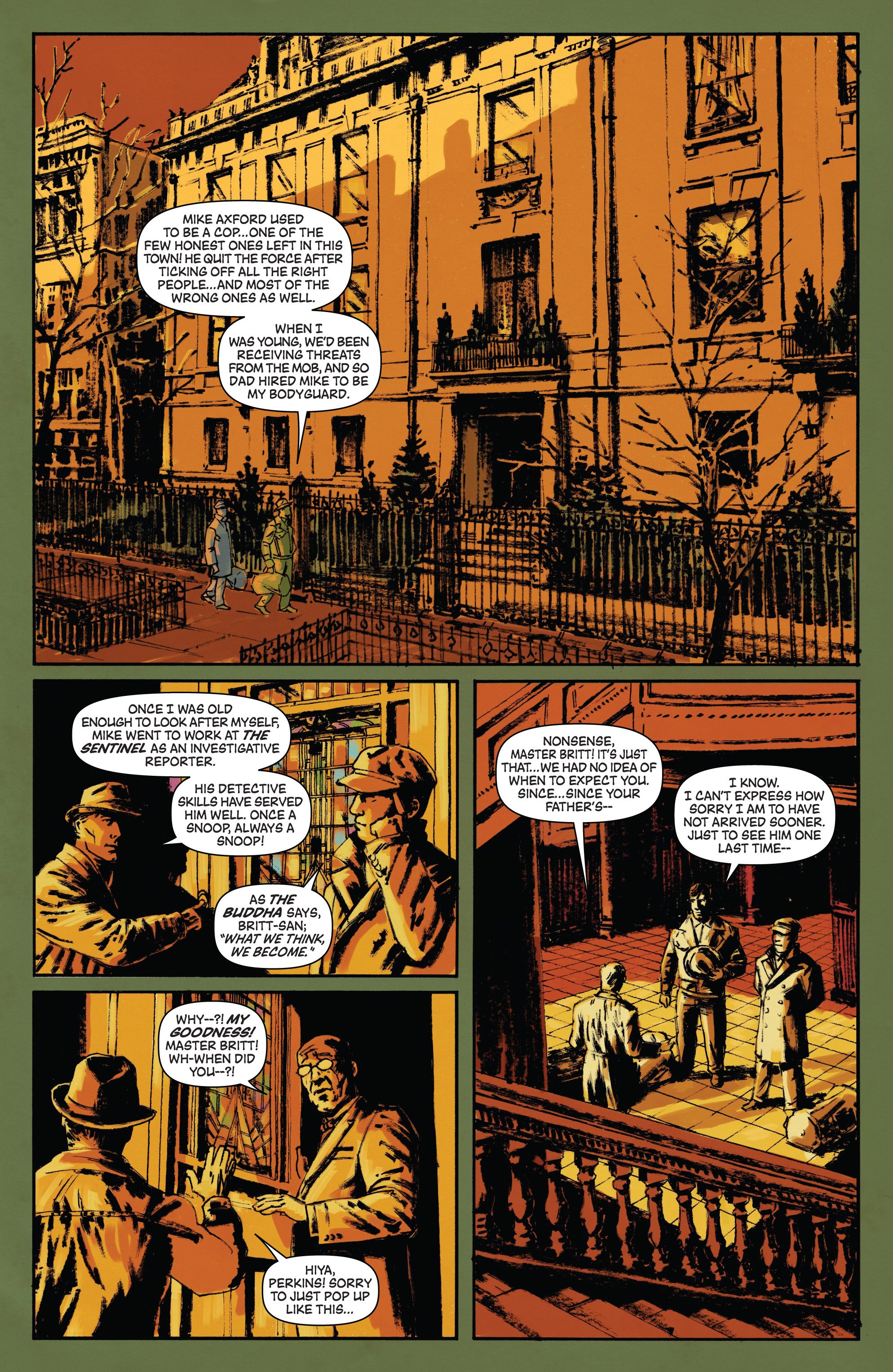 Read online Green Hornet: Year One comic -  Issue #5 - 9