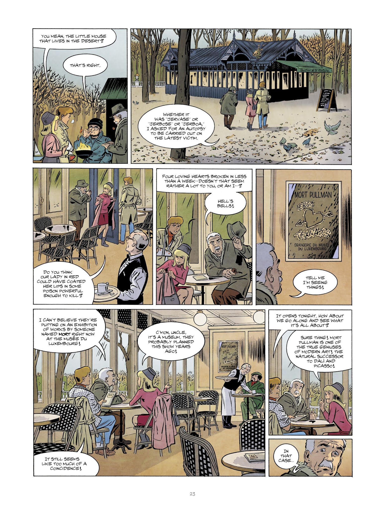 Read online The Mighty Return of Ric Hochet comic -  Issue #2 - 23