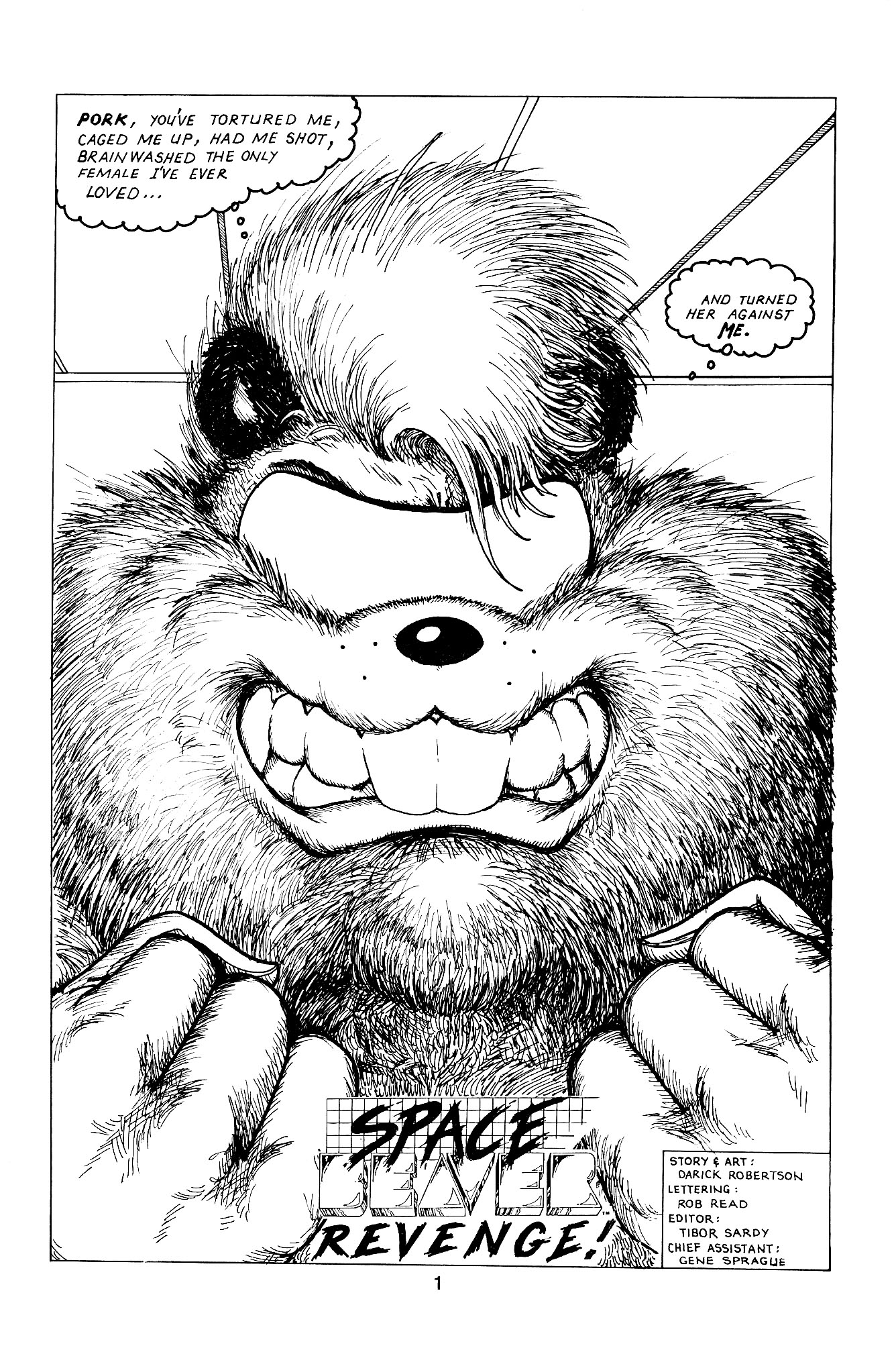 Read online Space Beaver comic -  Issue #2 - 3
