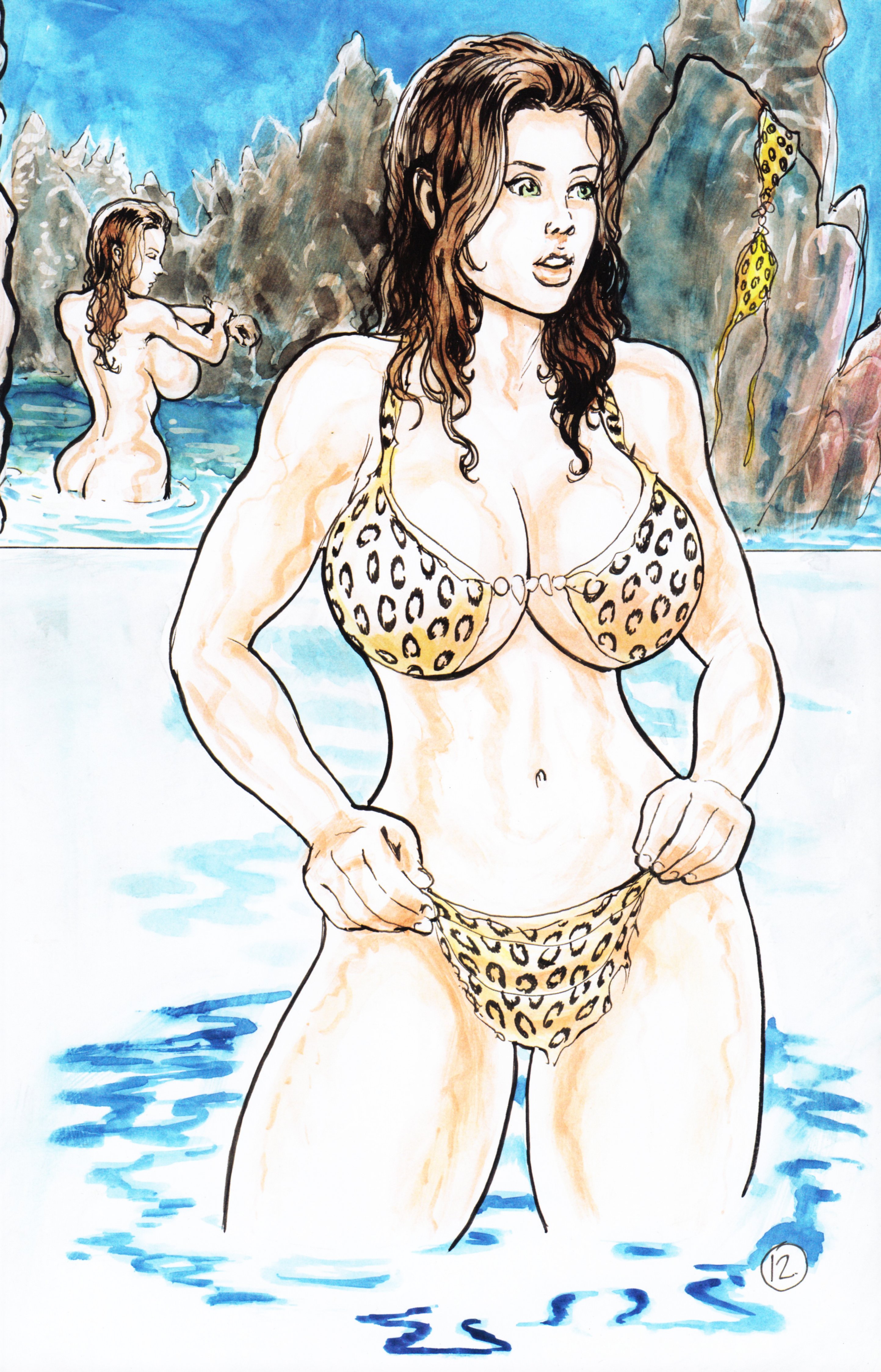 Read online Cavewoman: Roam comic -  Issue # Full - 14