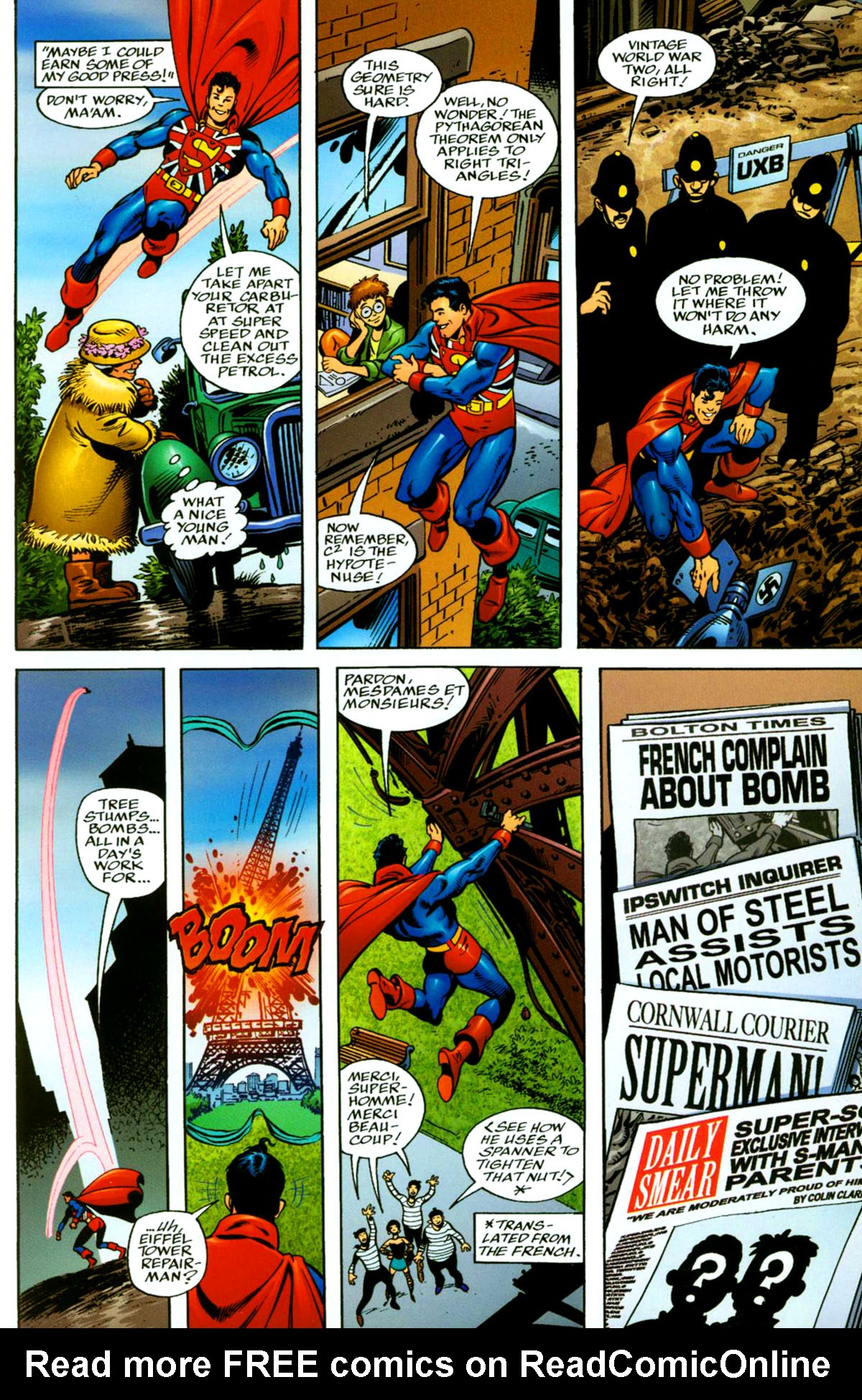 Read online Superman: True Brit comic -  Issue # Full - 53