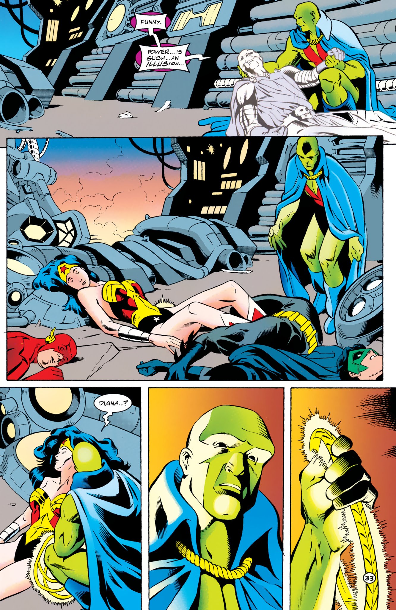 Read online JLA: A Midsummer's Nightmare: The Deluxe Edition comic -  Issue # TPB - 119