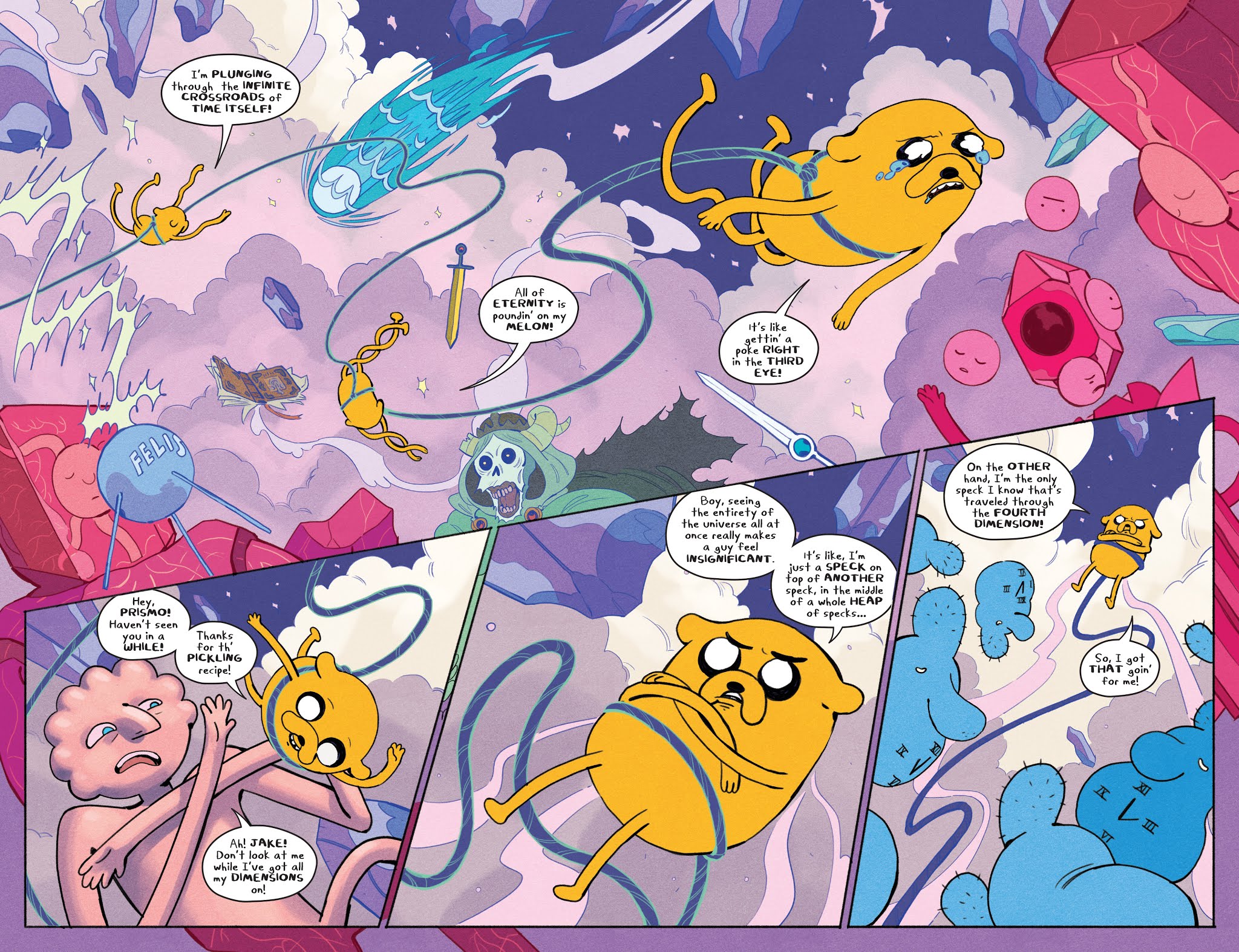 Read online Adventure Time: Beginning of the End comic -  Issue #3 - 4