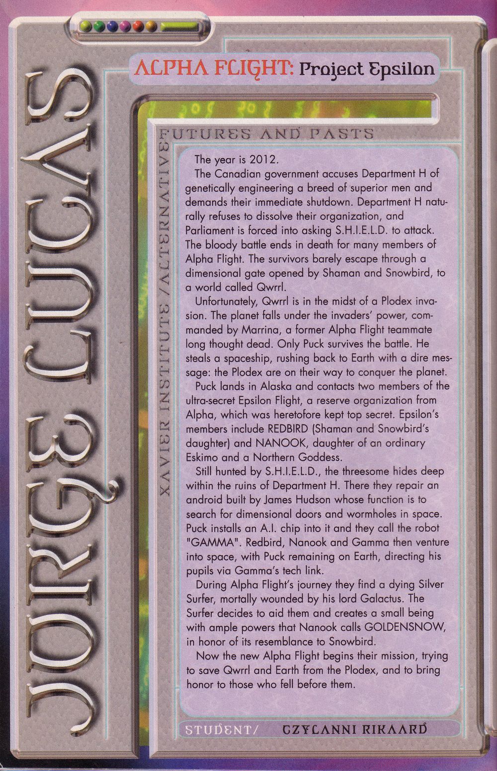 Read online X-Men: Millennial Visions comic -  Issue #2 - 44