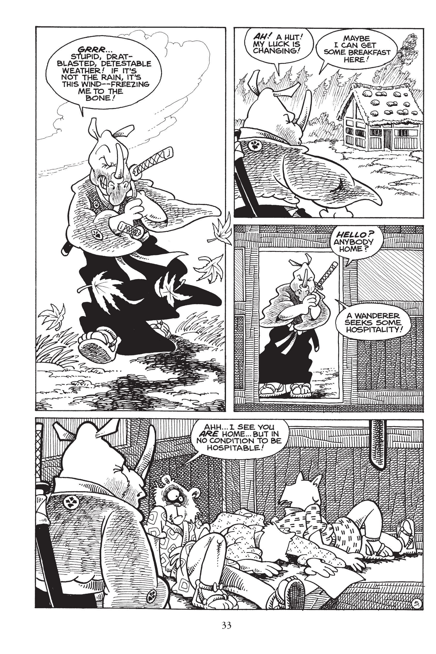 Read online Usagi Yojimbo (1987) comic -  Issue # _TPB 4 - 34