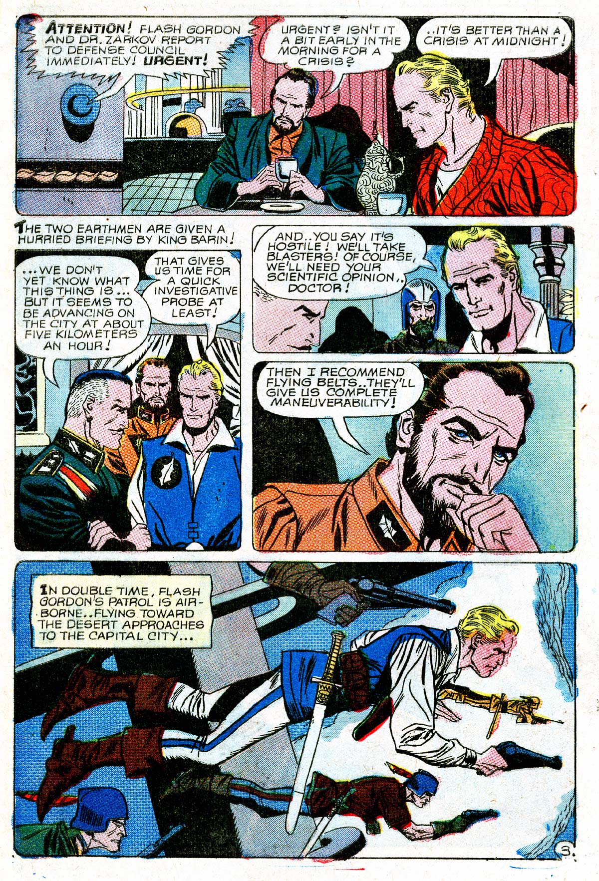 Read online Flash Gordon (1969) comic -  Issue #17 - 4