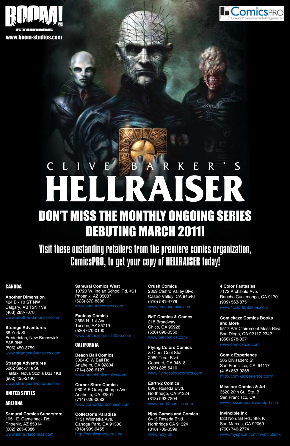 Read online Clive Barker's Hellraiser (2011) comic -  Issue #0 - 12
