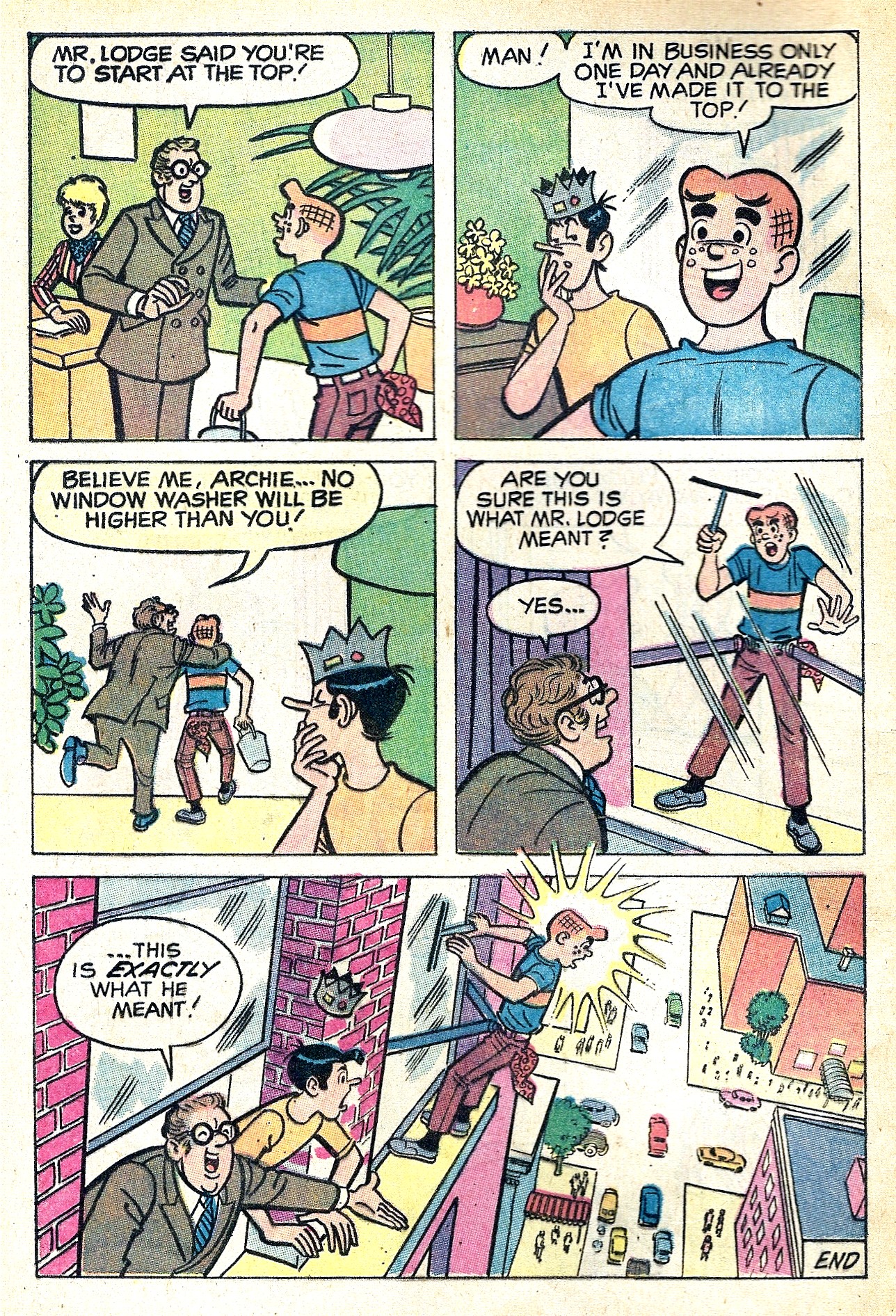 Read online Pep Comics comic -  Issue #246 - 8