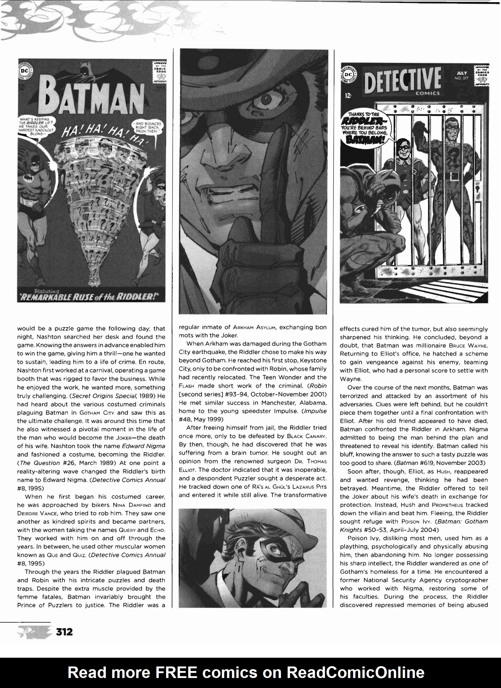 Read online The Essential Batman Encyclopedia comic -  Issue # TPB (Part 4) - 24