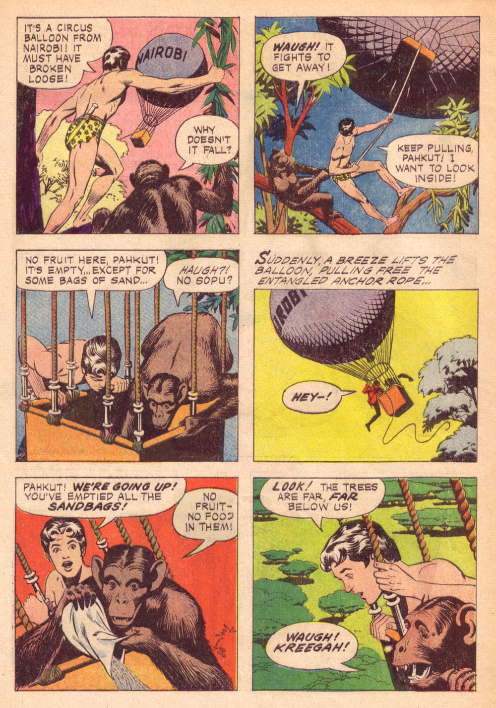 Read online Korak, Son of Tarzan (1964) comic -  Issue #1 - 4