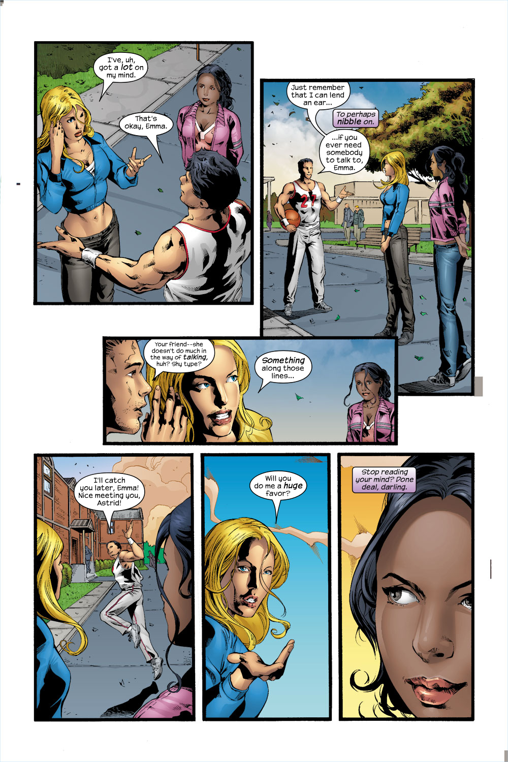 Read online Emma Frost comic -  Issue #15 - 17