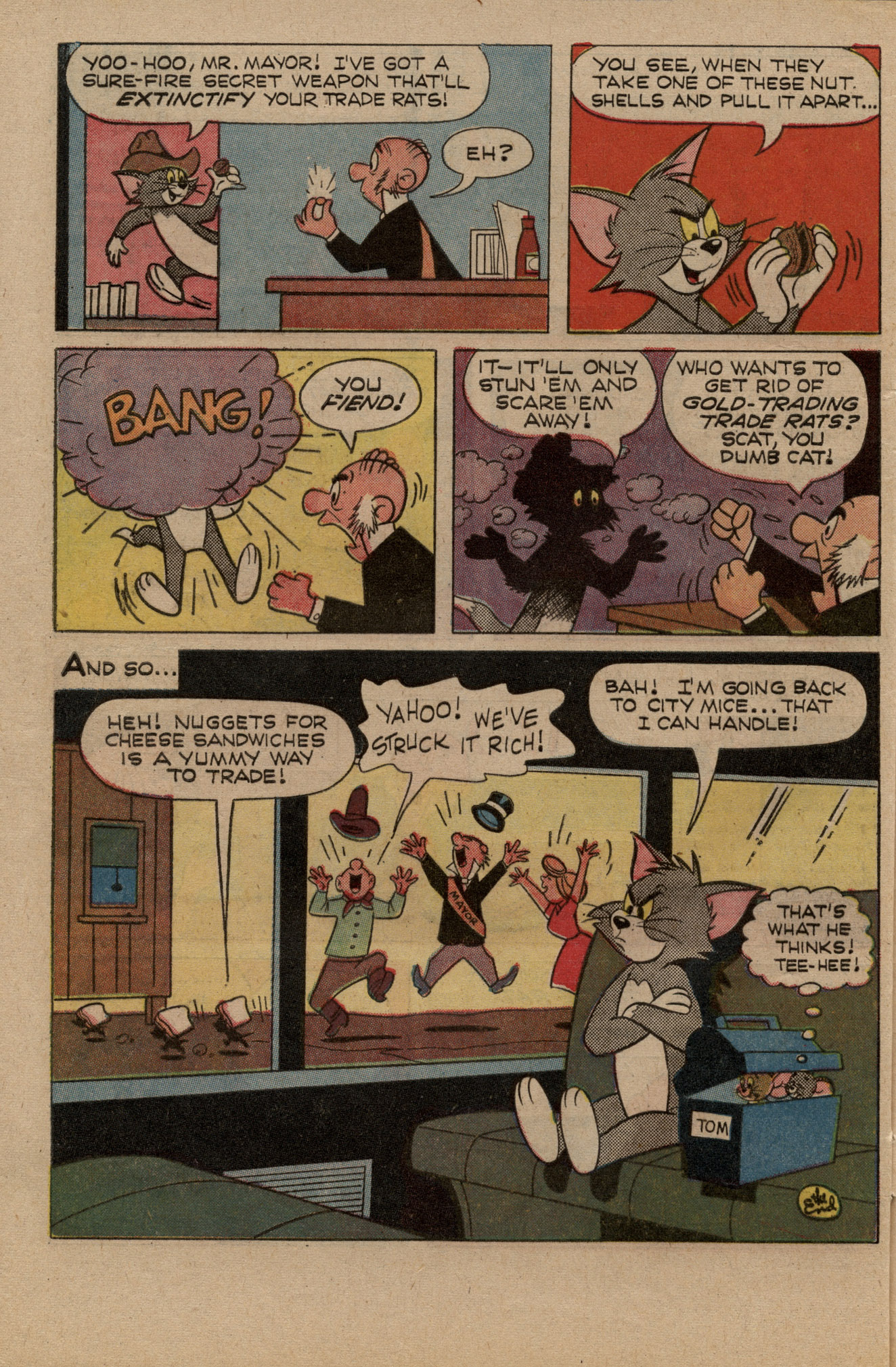 Read online Tom and Jerry comic -  Issue #244 - 32