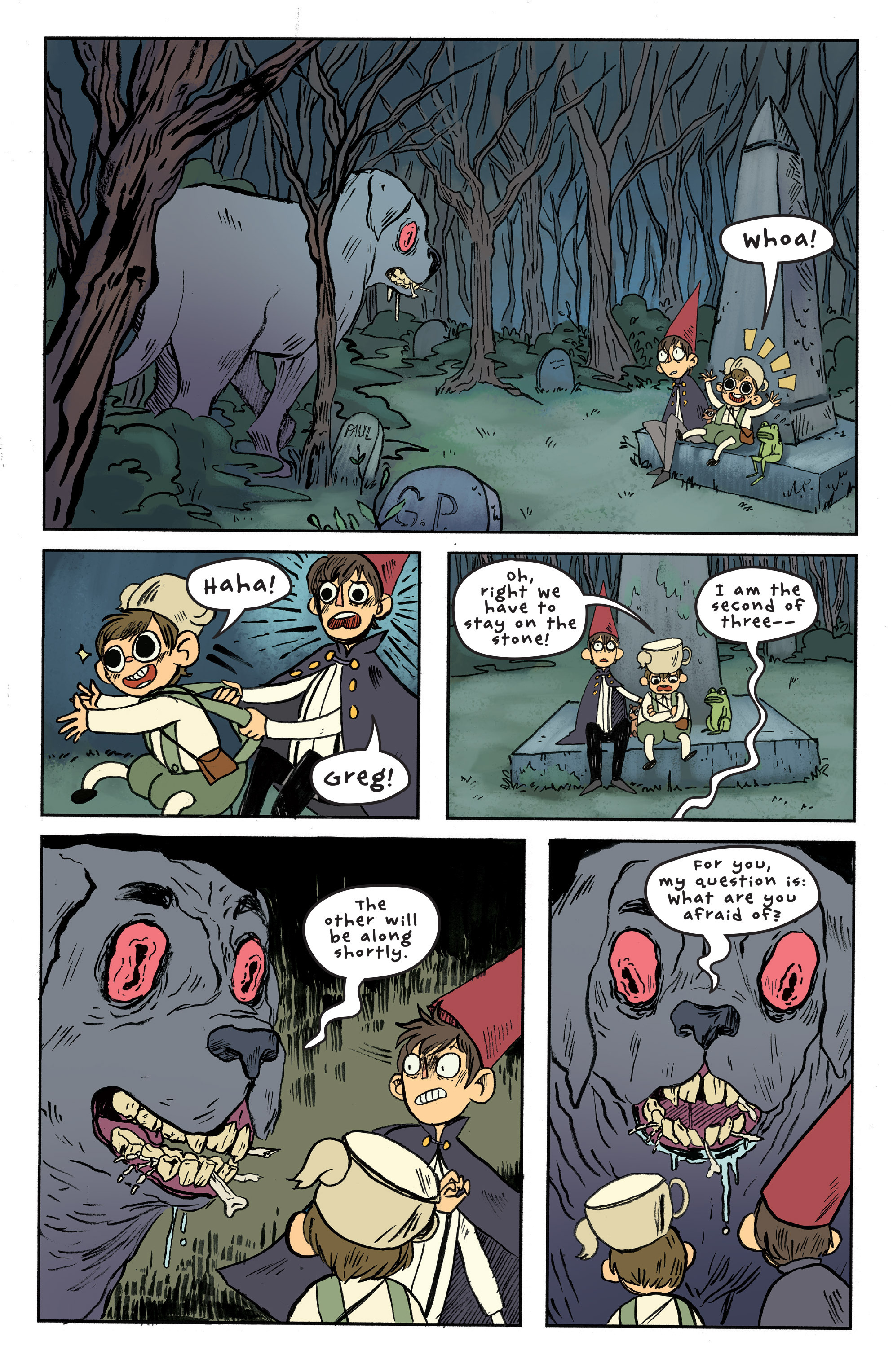 Read online Over the Garden Wall (2016) comic -  Issue #6 - 19