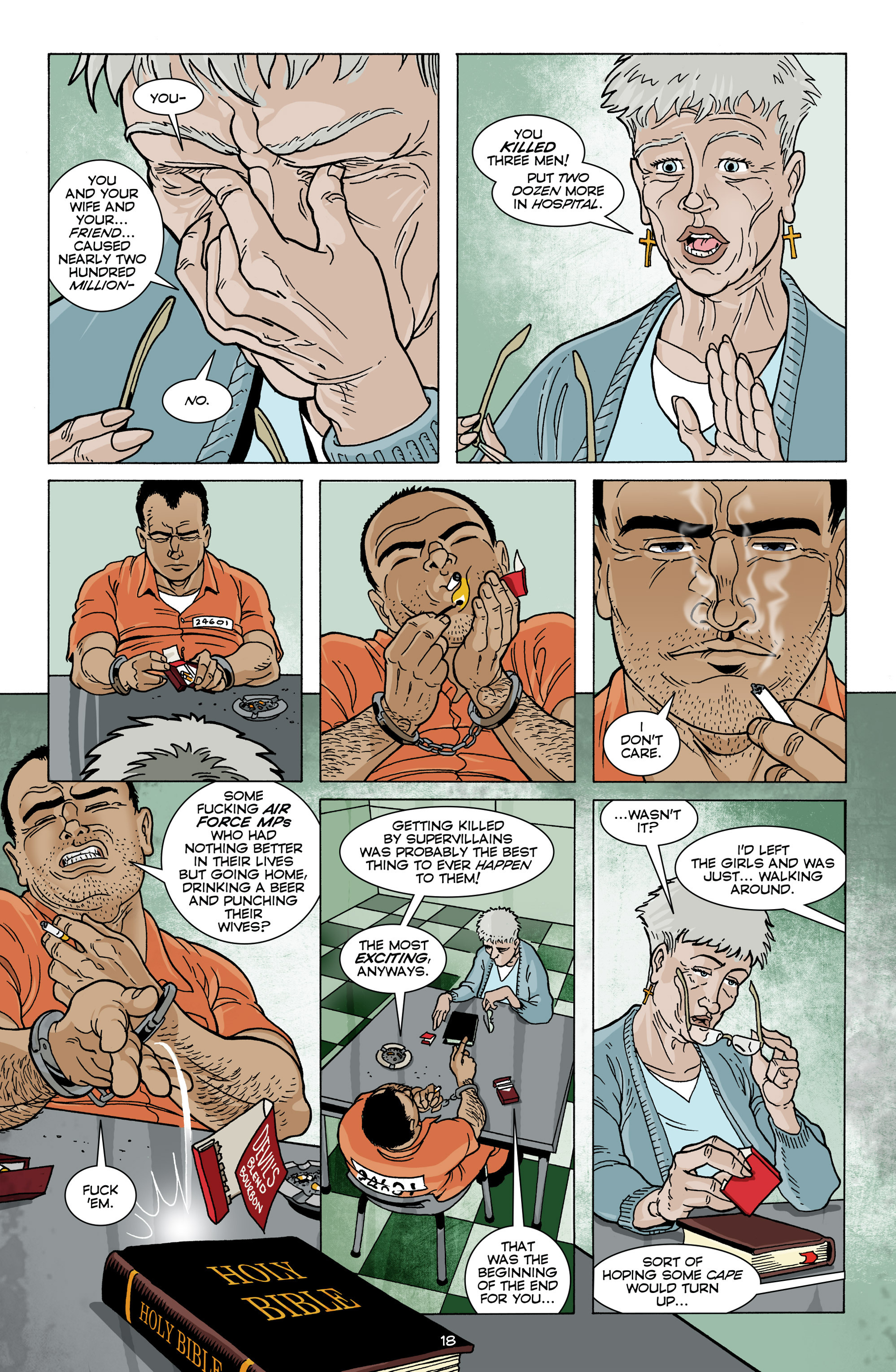 Read online Unmasked comic -  Issue #3 - 20