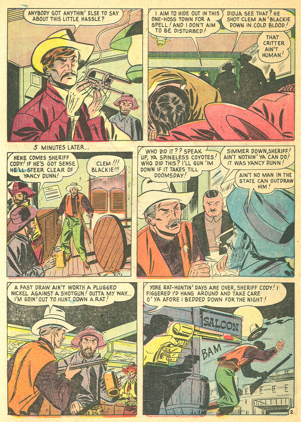 Read online Kid Colt Outlaw comic -  Issue #23 - 22