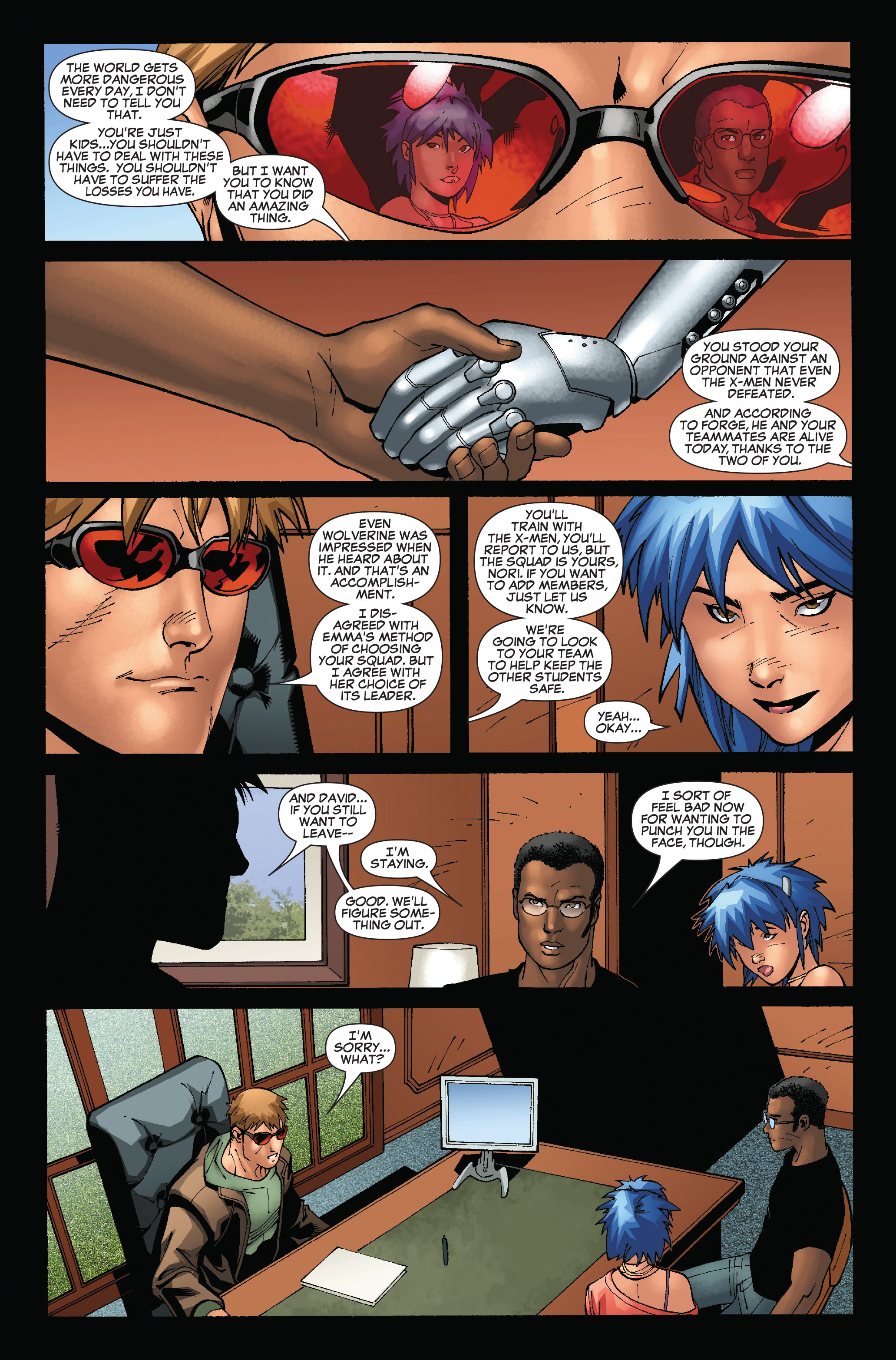 Read online New X-Men (2004) comic -  Issue #33 - 14