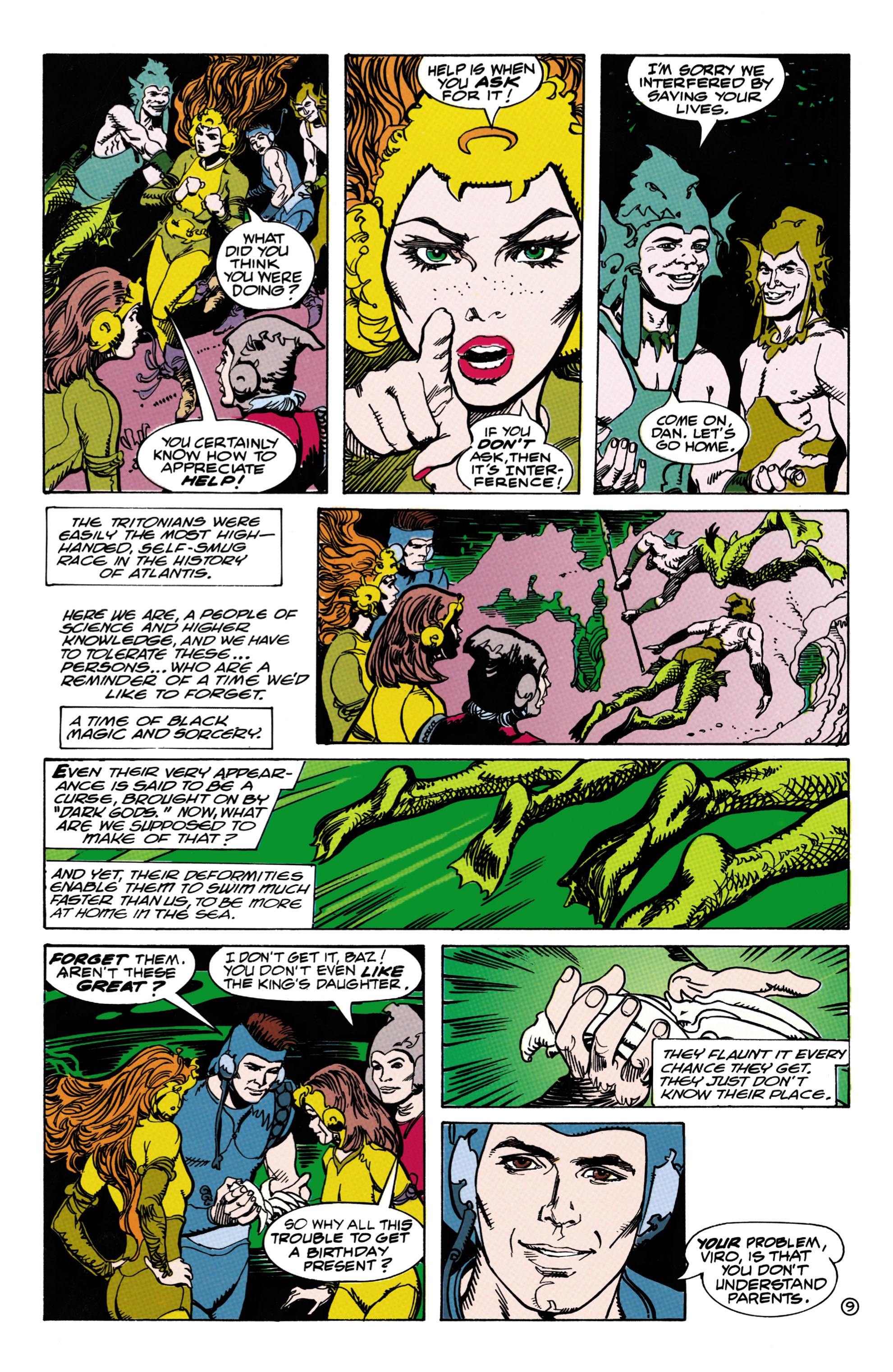 Read online The Atlantis Chronicles comic -  Issue #3 - 9