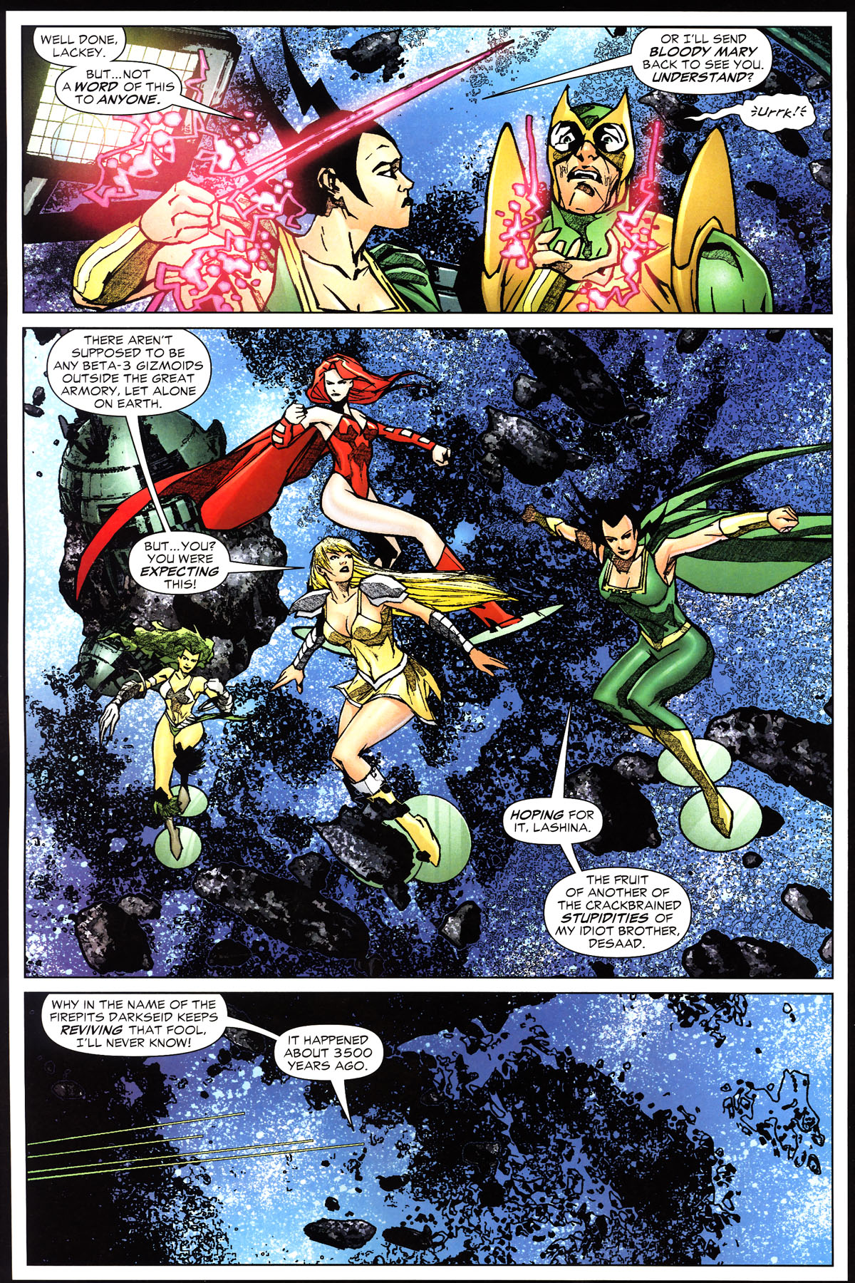 Read online Hawkgirl comic -  Issue #61 - 5