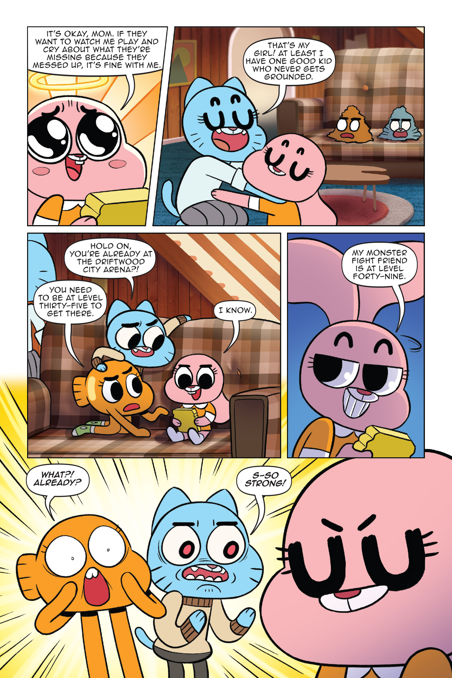 Read online The Amazing World of Gumball: Cheat Code comic -  Issue # Full - 8