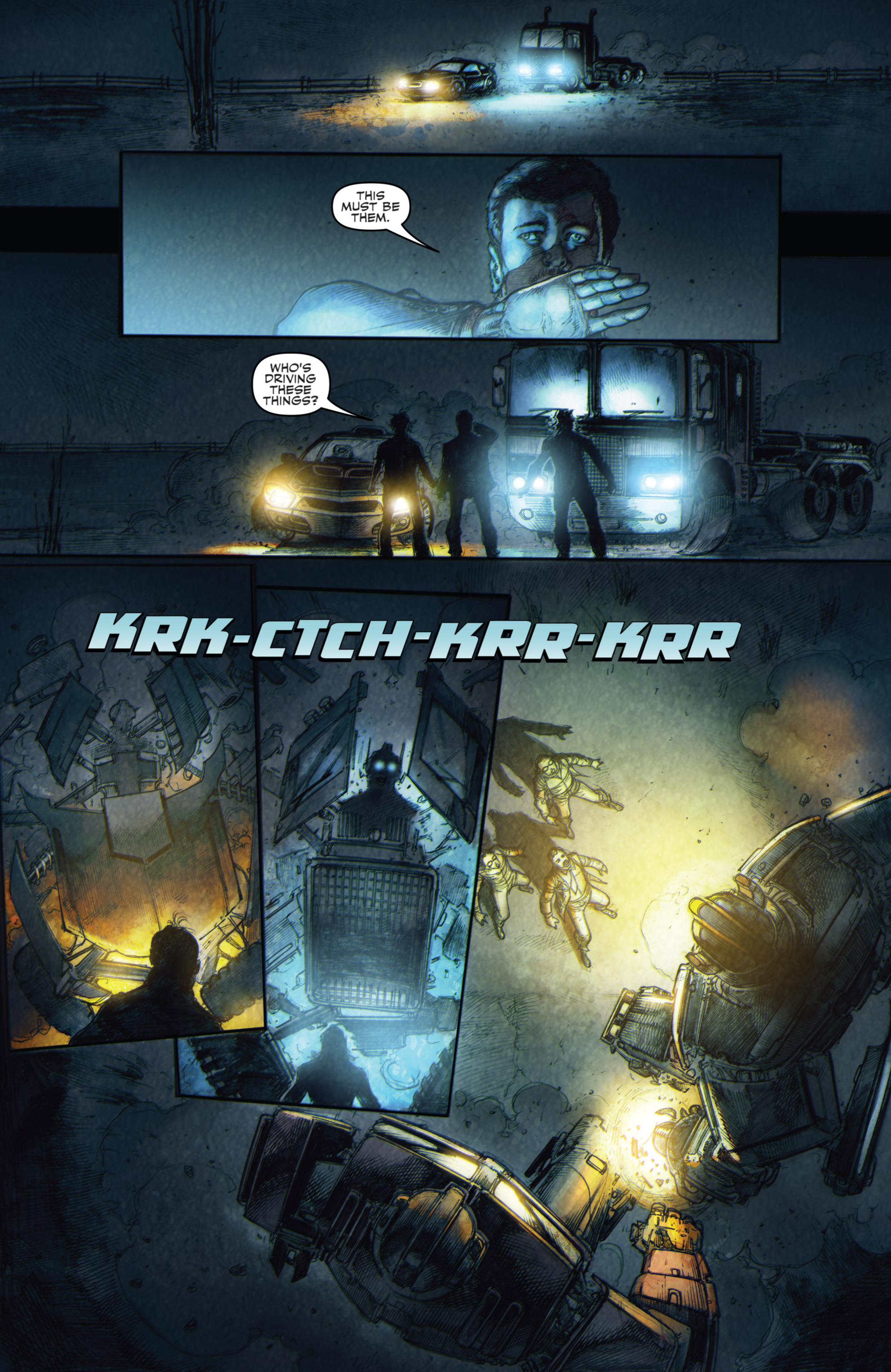 Read online The X-Files/Transformers: Conspiracy comic -  Issue # Full - 5