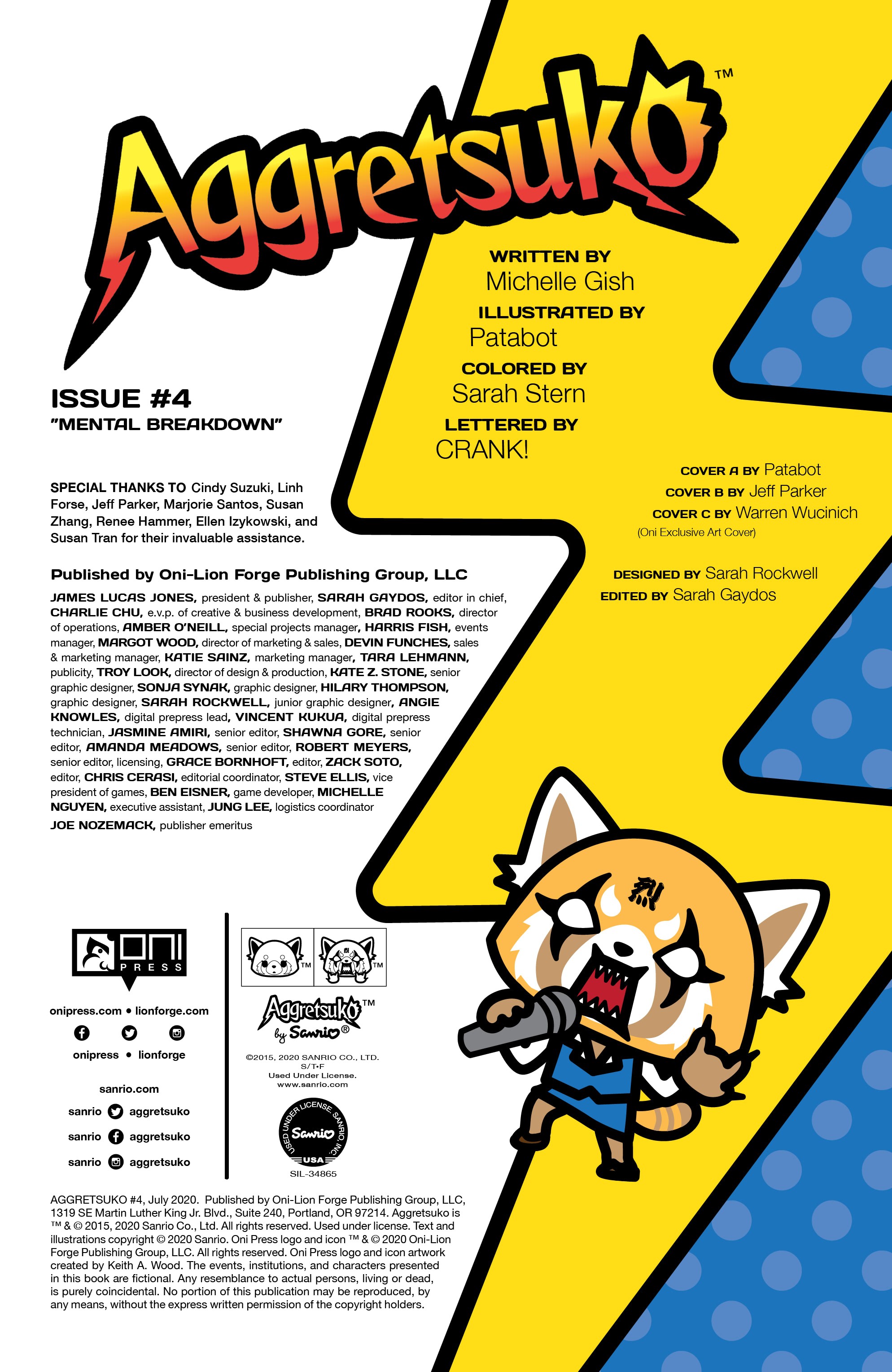 Read online Aggretsuko comic -  Issue #4 - 2